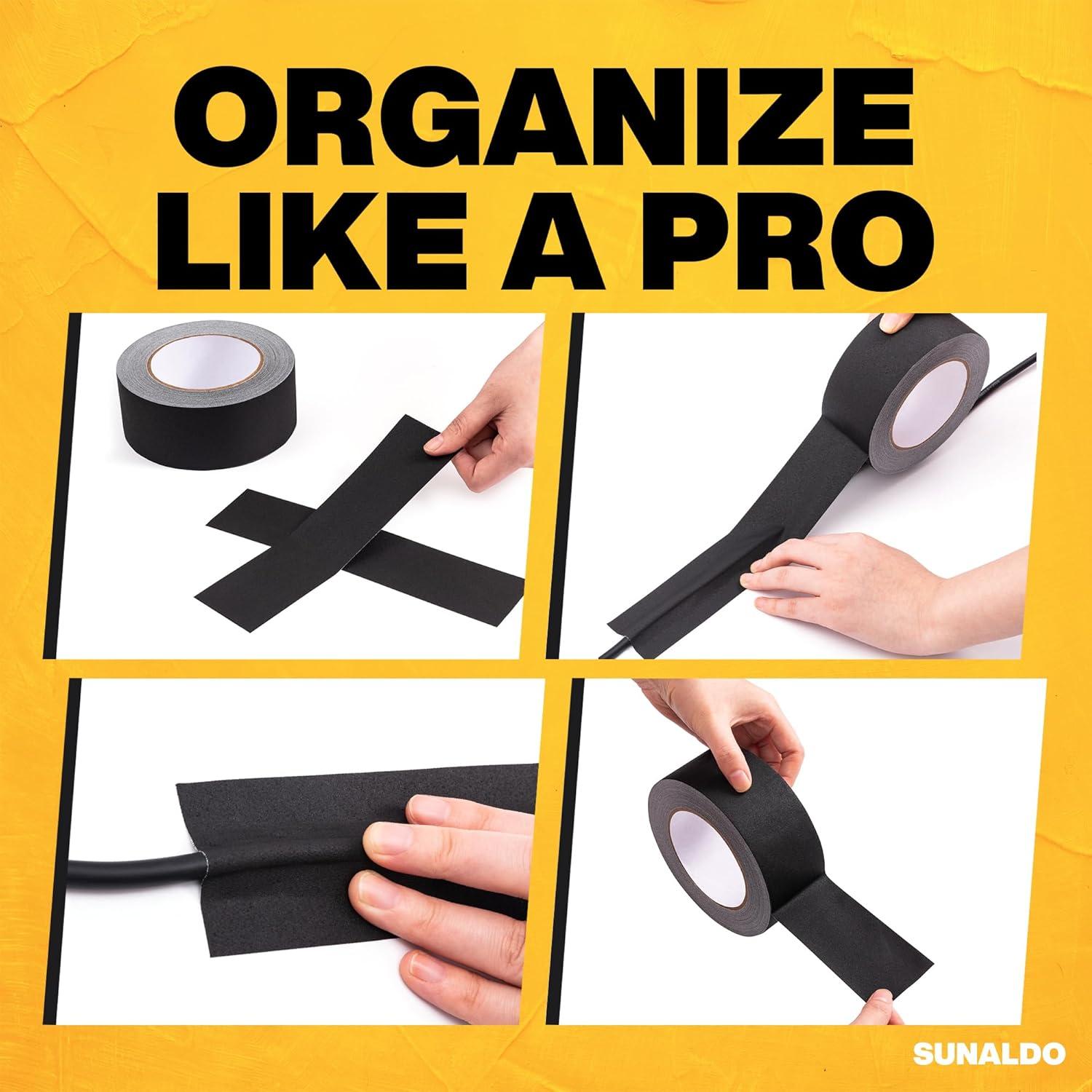 Cinta de Gaffer Profesional Benoo 5 cm x 27 m Negra