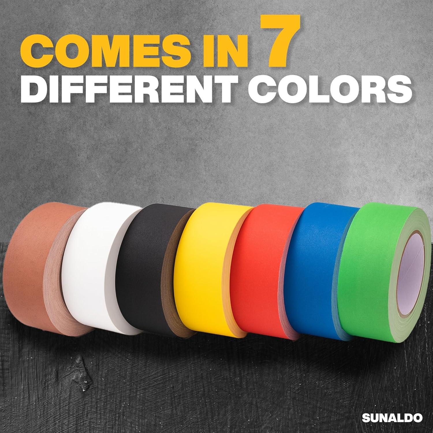 Cinta de Gaffer Profesional Benoo 5 cm x 27 m Negra