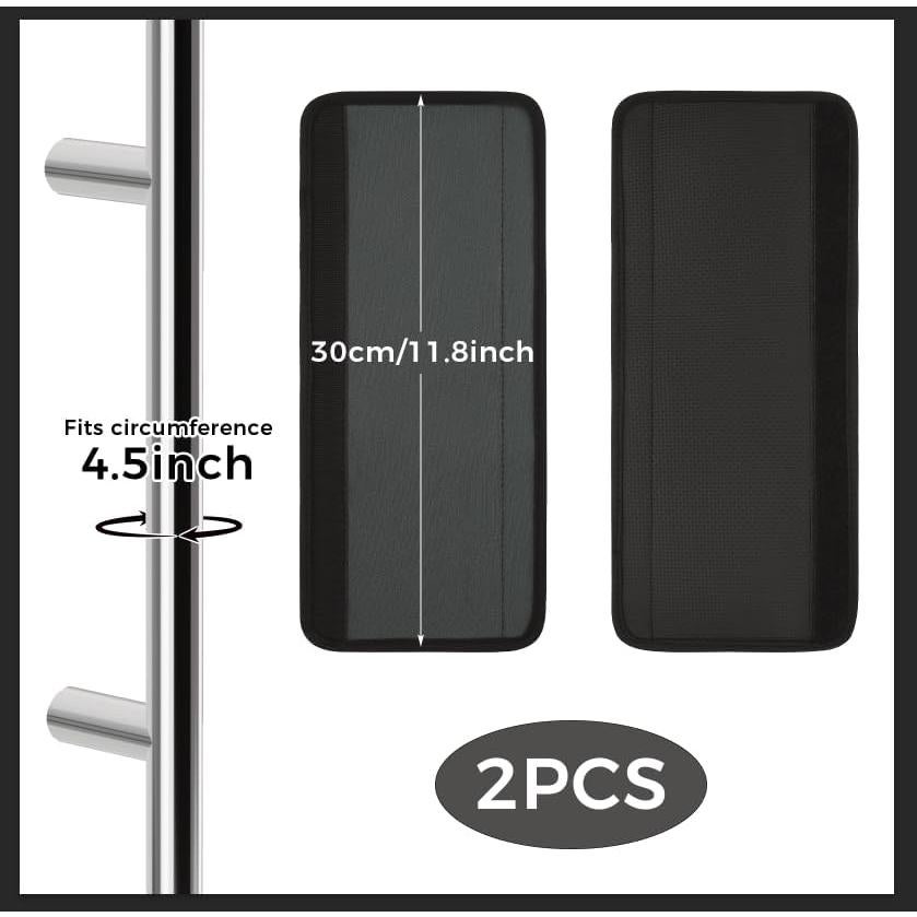 Cubierta de Mango de Puerta SOKHOND Resistente al Calor 30x13cm