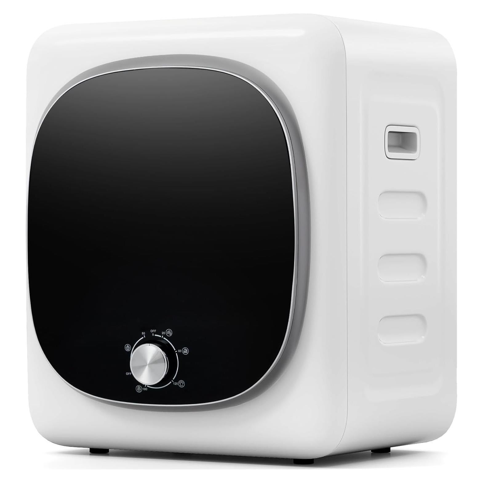 Secadora de Ropa Portátil COSTWAY 1.5 Pies Cúbicos 800W Blanca