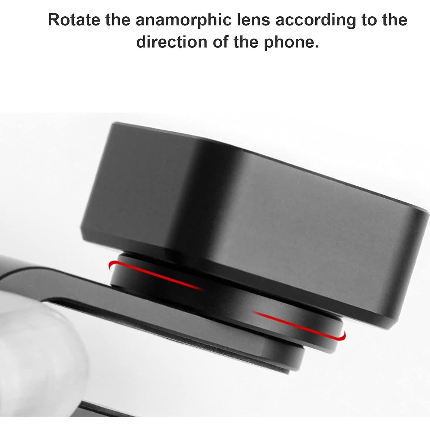 Lente Anamórfico 1.33X Hilitand para Smartphone - HD