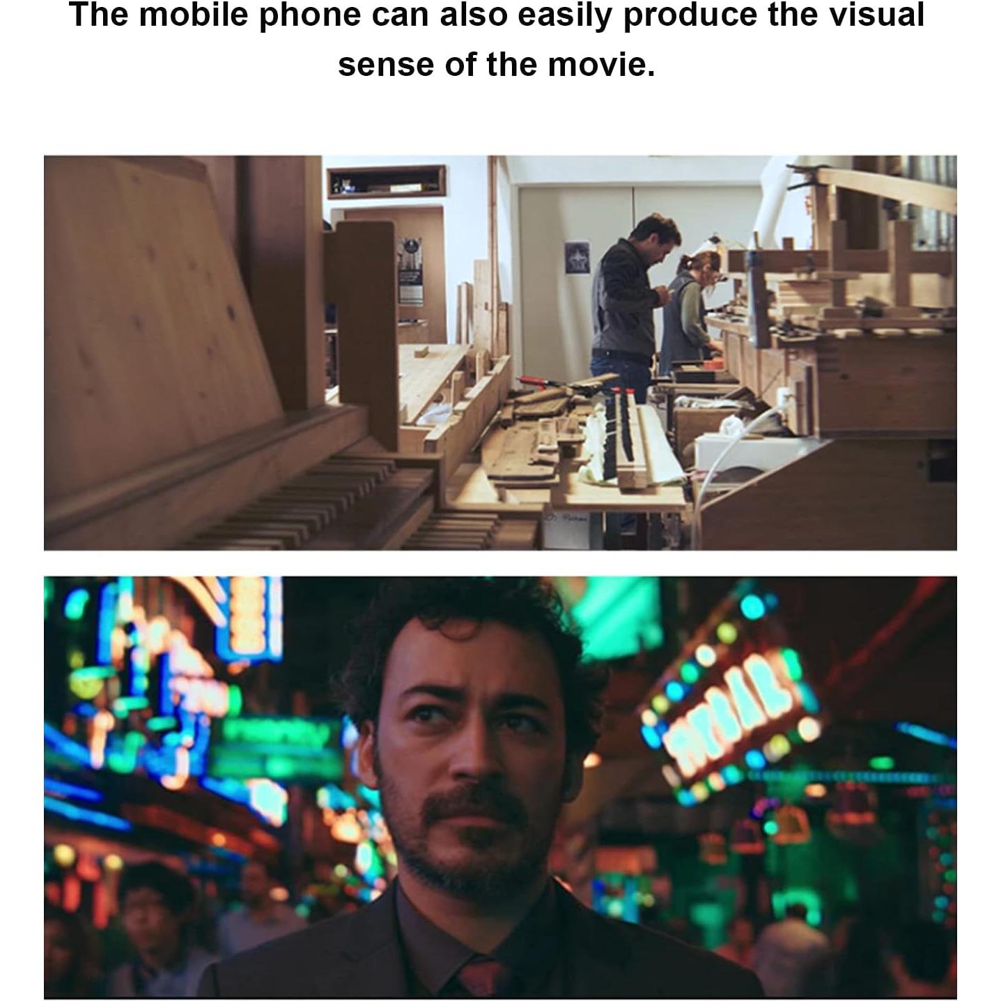 Lente Anamórfico 1.33X Hilitand para Smartphone - HD