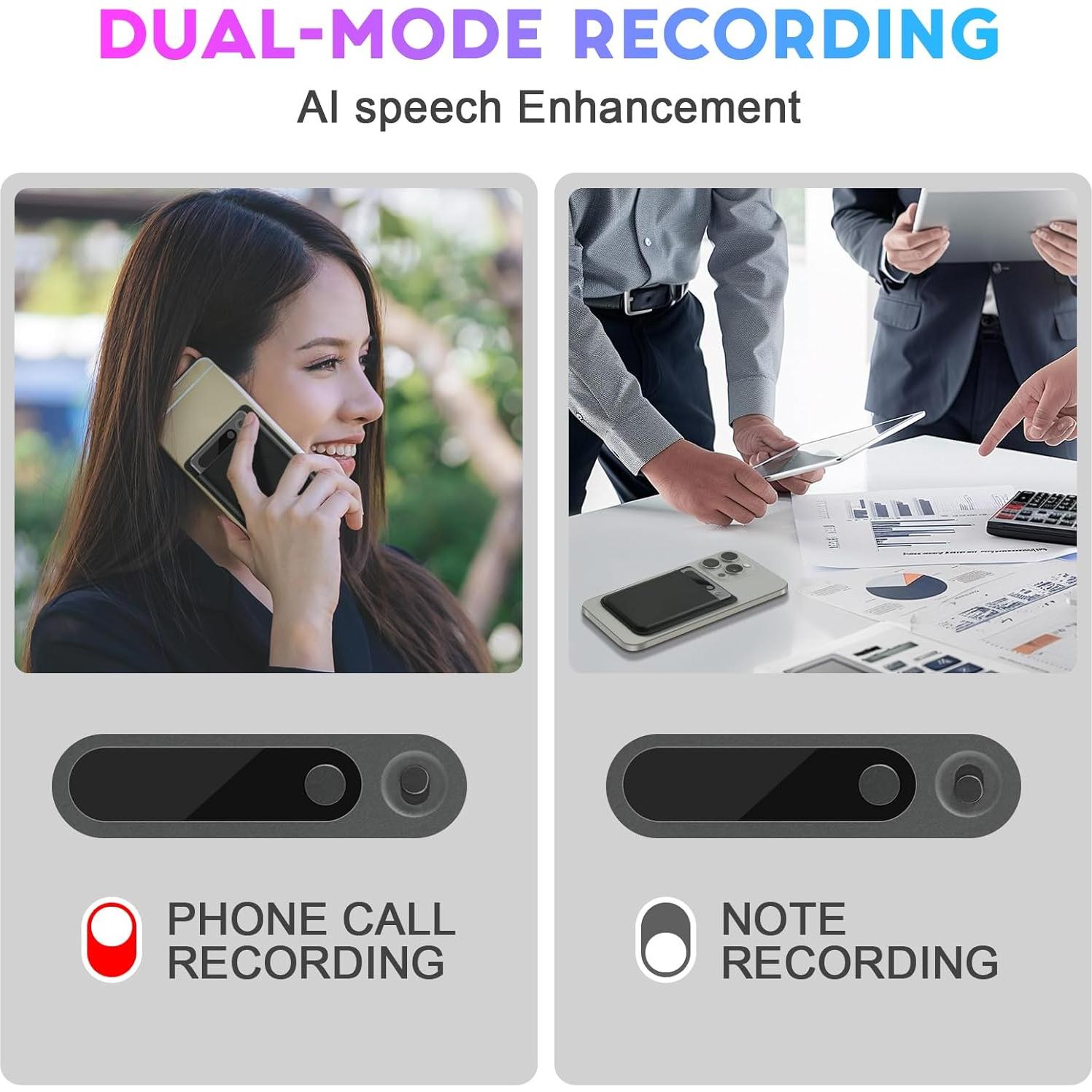 Grabadora de Voz AHXJKA Aivr-2023 - 98% Precisión Multilingüe