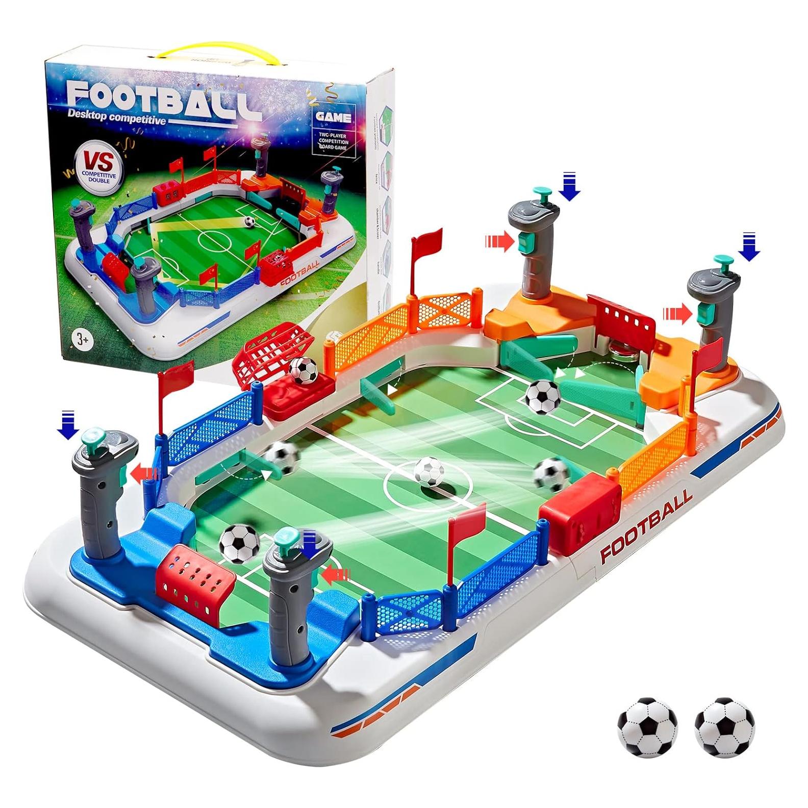 Mini Juego de Futbolín COUOMOXA 205Y 50,8x30 cm Colorido