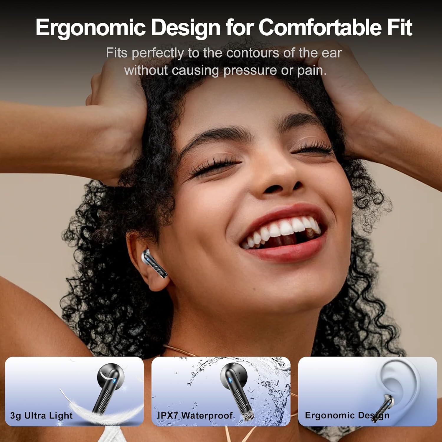 Auriculares Traductores J51 Niderson Bluetooth 5.3 32H 164 Idiomas