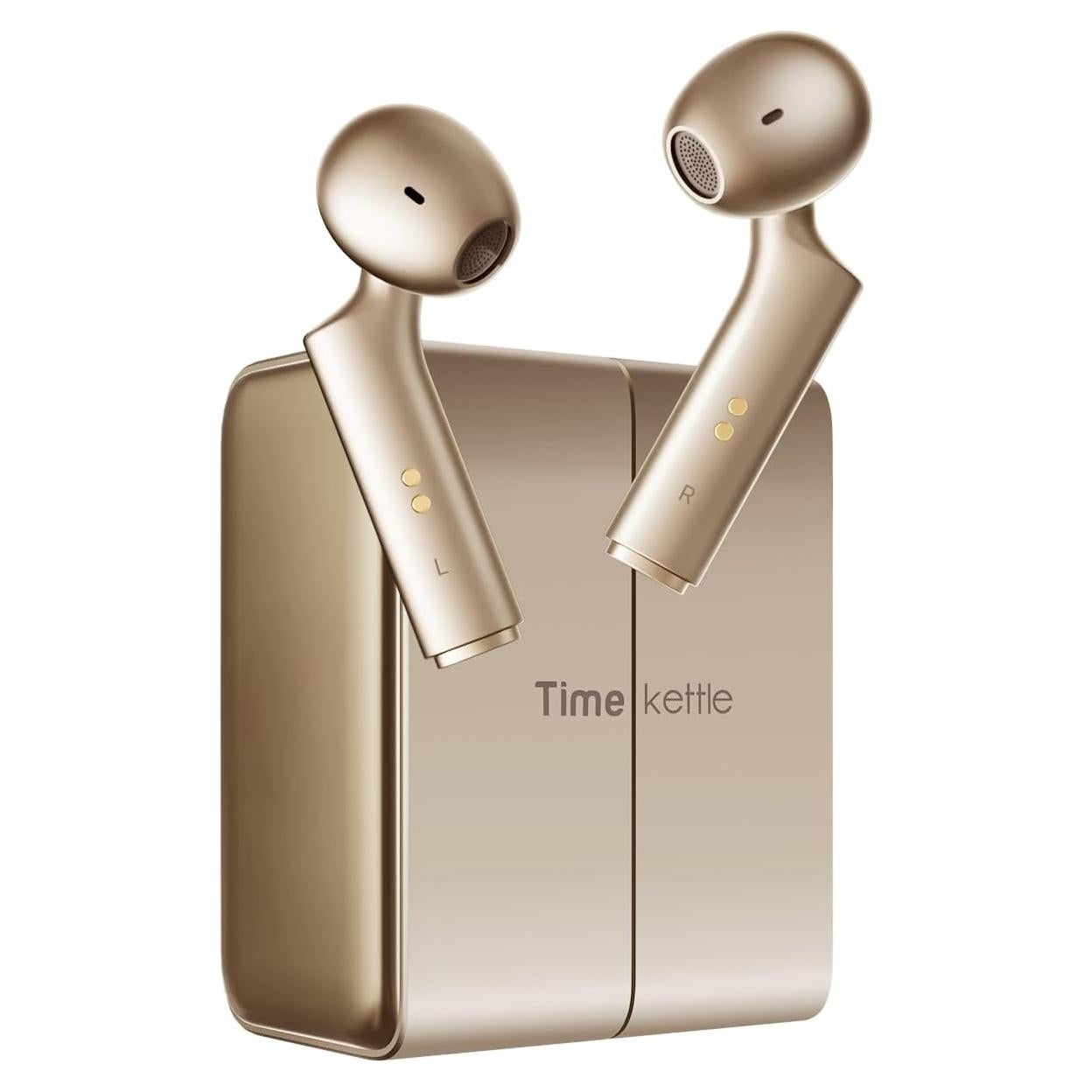 Auriculares de Traducción Timekettle W4 Oro, 42 Idiomas, IA