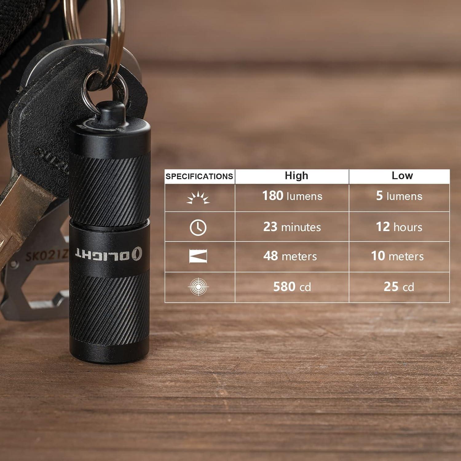 Linterna EDC Recargable OLIGHT Oclip 300 Lúmenes USB-C