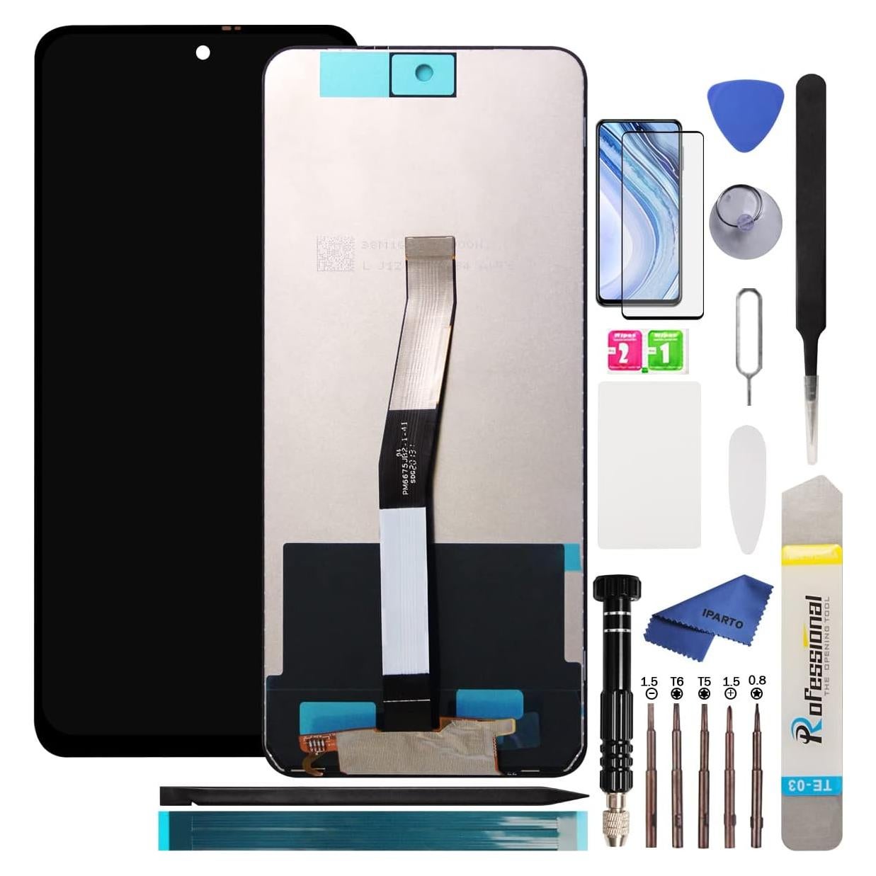 Pantalla LCD Táctil Reemplazo para Xiaomi Redmi Note 9s/Pro 6.67"