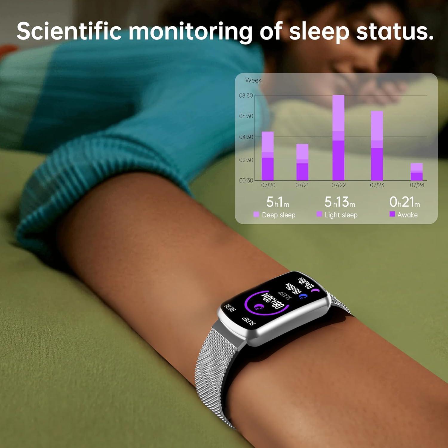 Reloj Inteligente Sunorshop H95 con Monitoreo de Salud y Fitness