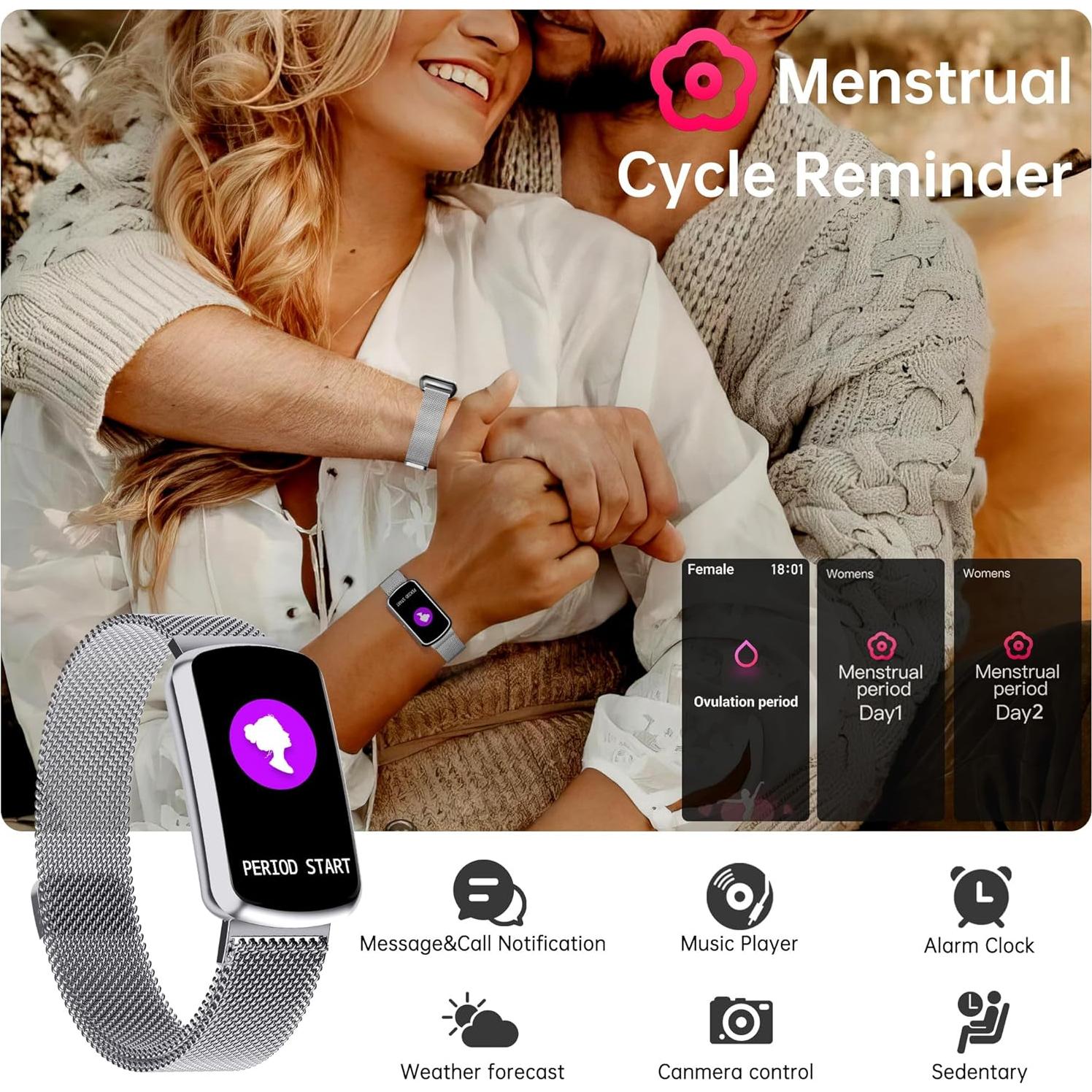 Reloj Inteligente Sunorshop H95 con Monitoreo de Salud y Fitness