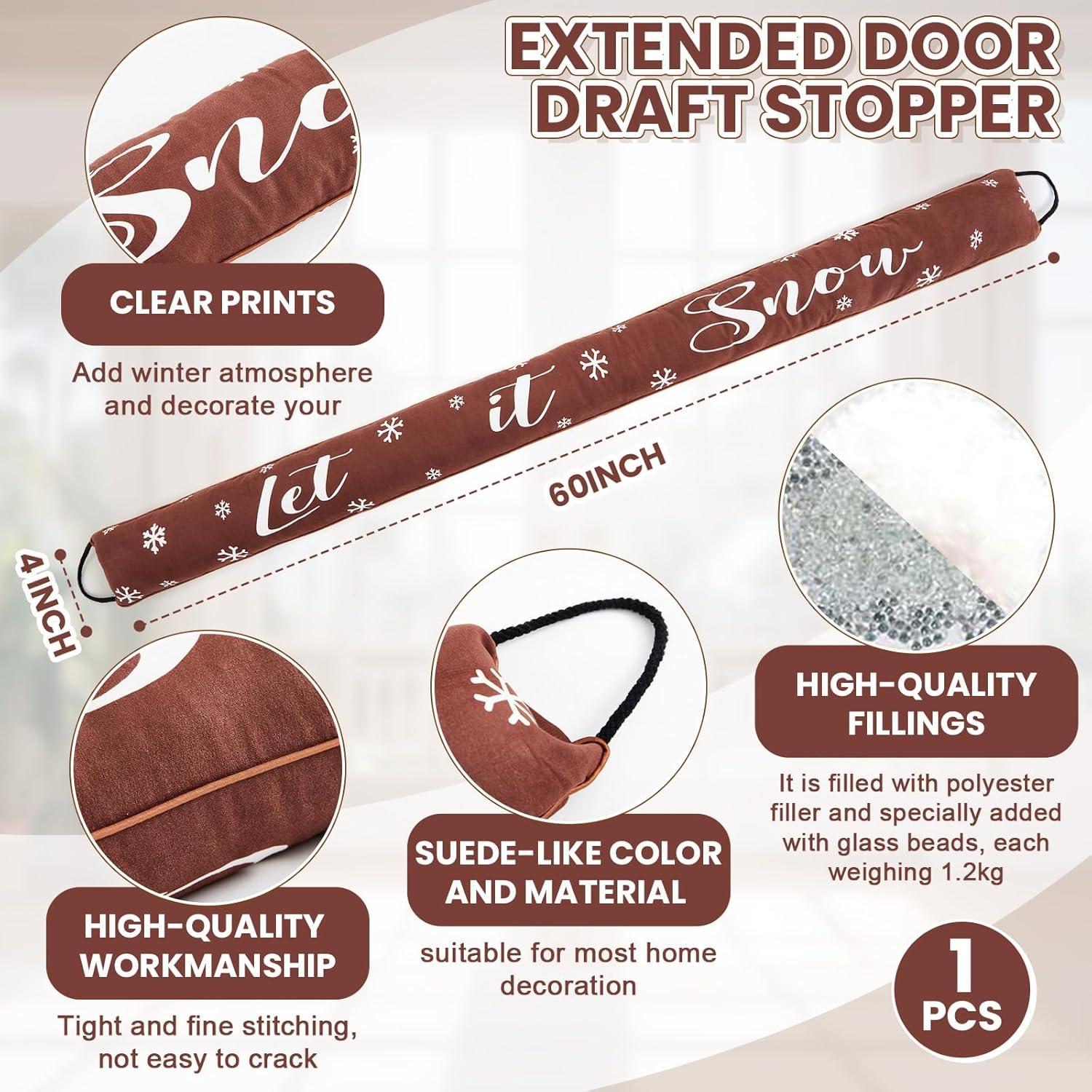 Tapón de Corrientes Gisafai 152 cm Café Insonorizante