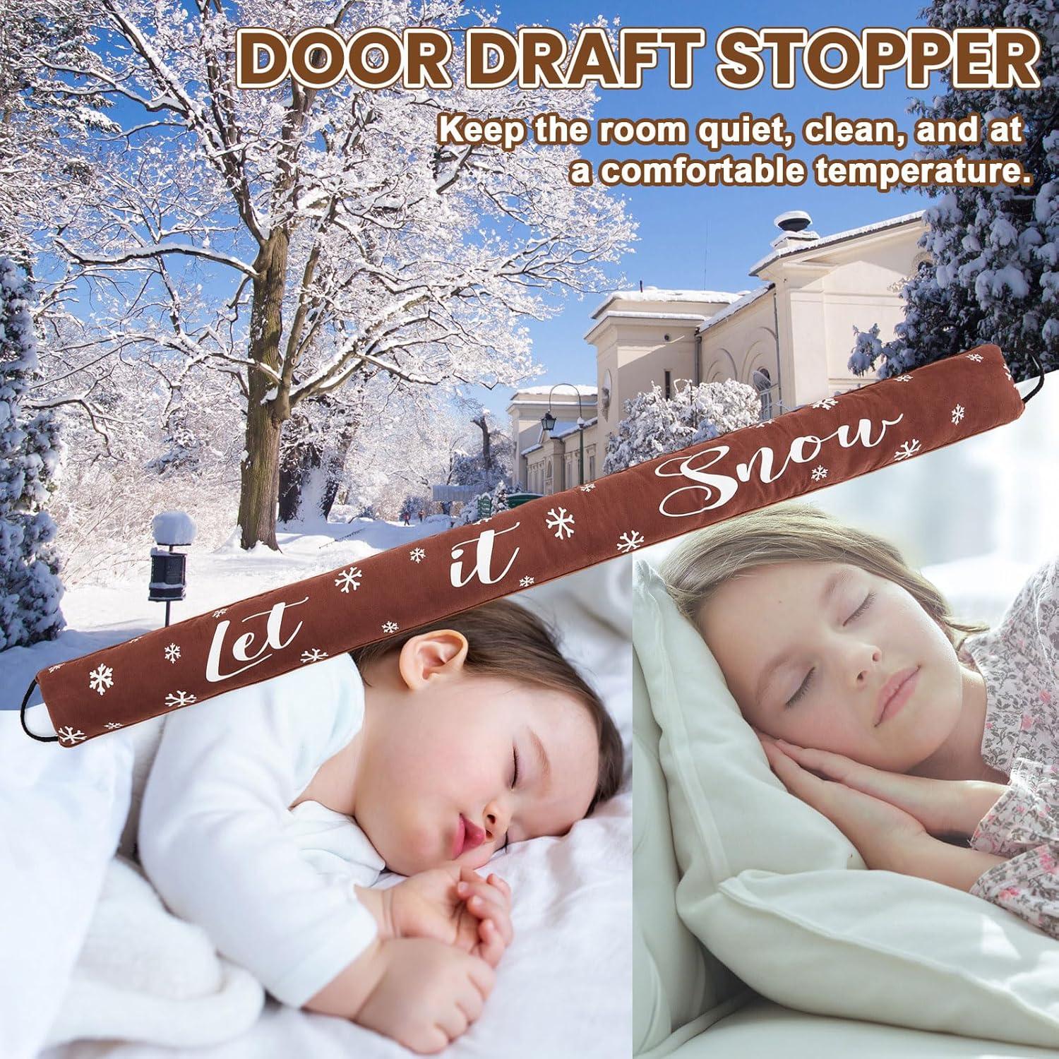 Tapón de Corrientes Gisafai 152 cm Café Insonorizante