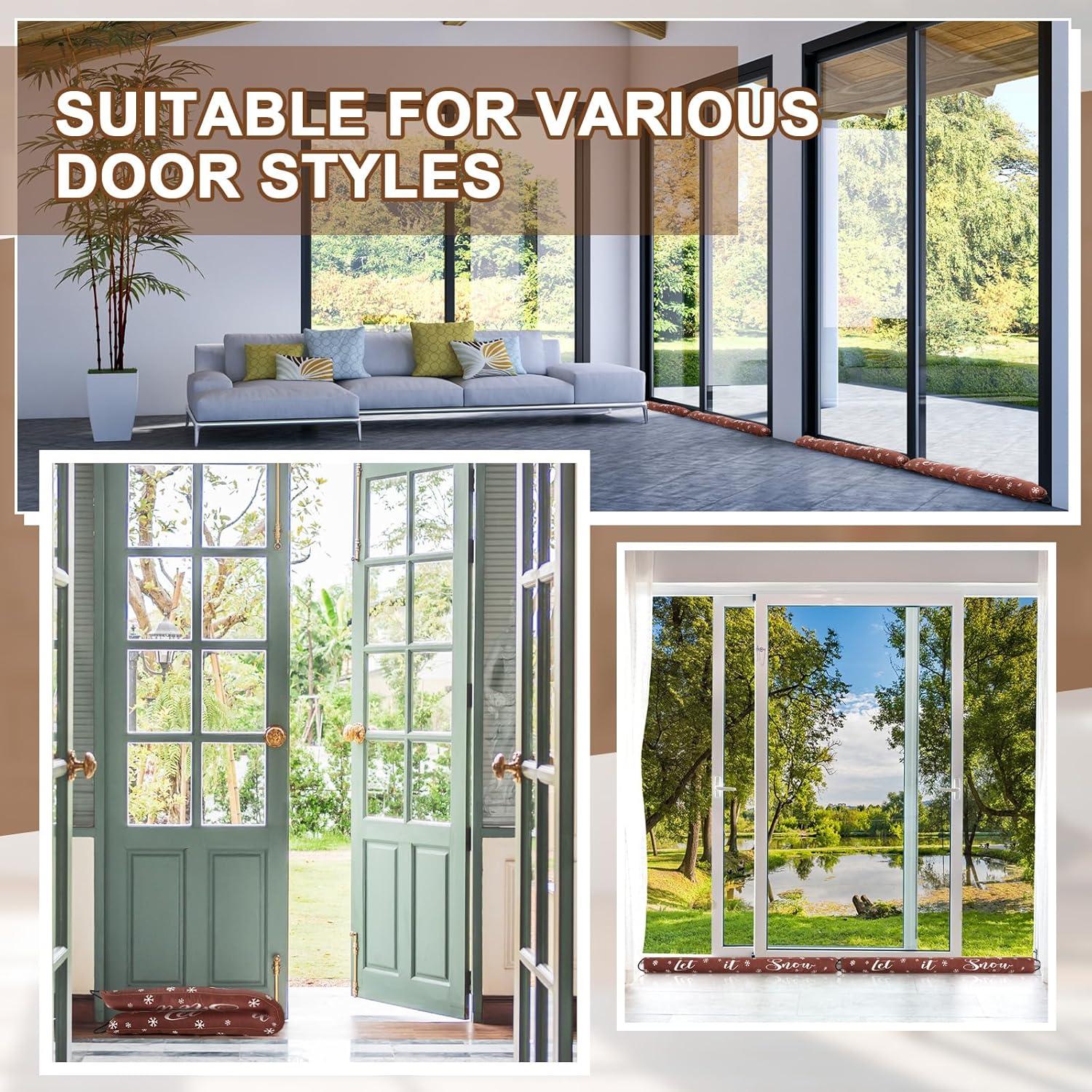 Tapón de Corrientes Gisafai 152 cm Café Insonorizante