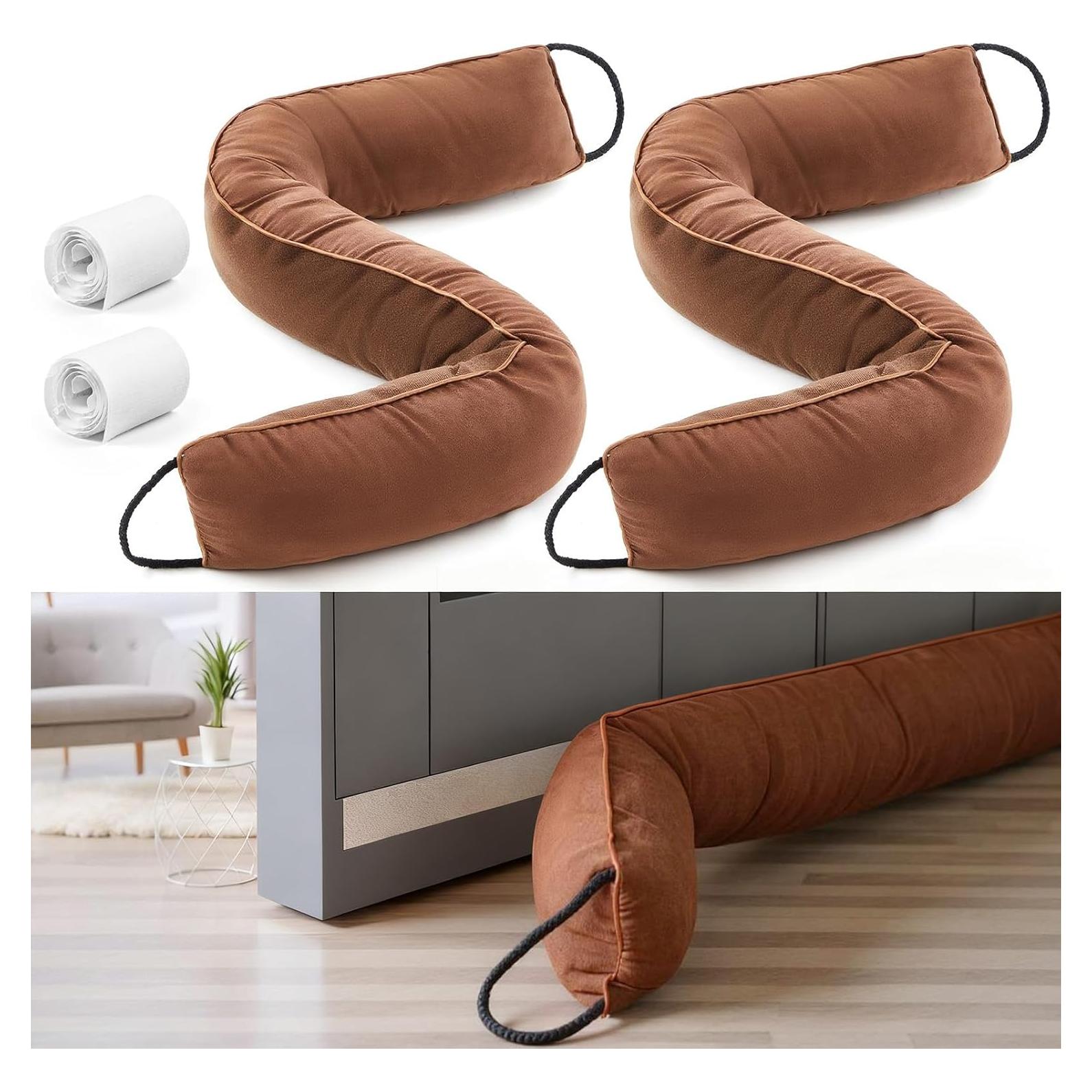 Tope de Puerta Gisafai 91.44 cm Marrón - 2 Piezas