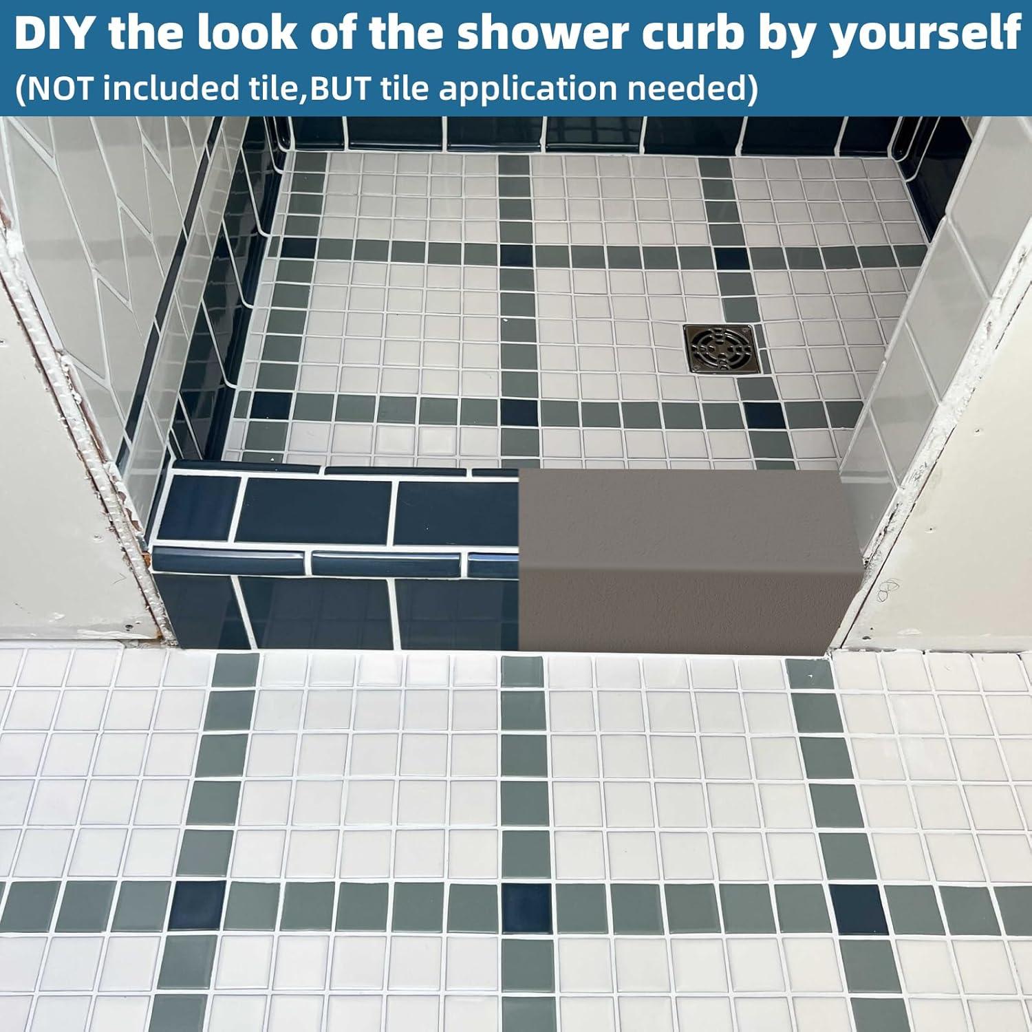 Umbral de Ducha Impermeable JIT 96.52 cm Listo para Azulejos