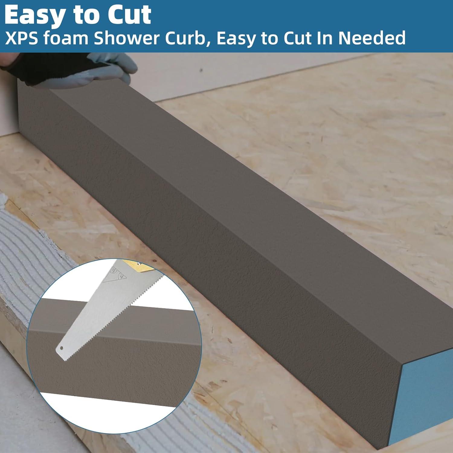 Umbral de Ducha Impermeable JIT 96.52 cm Listo para Azulejos