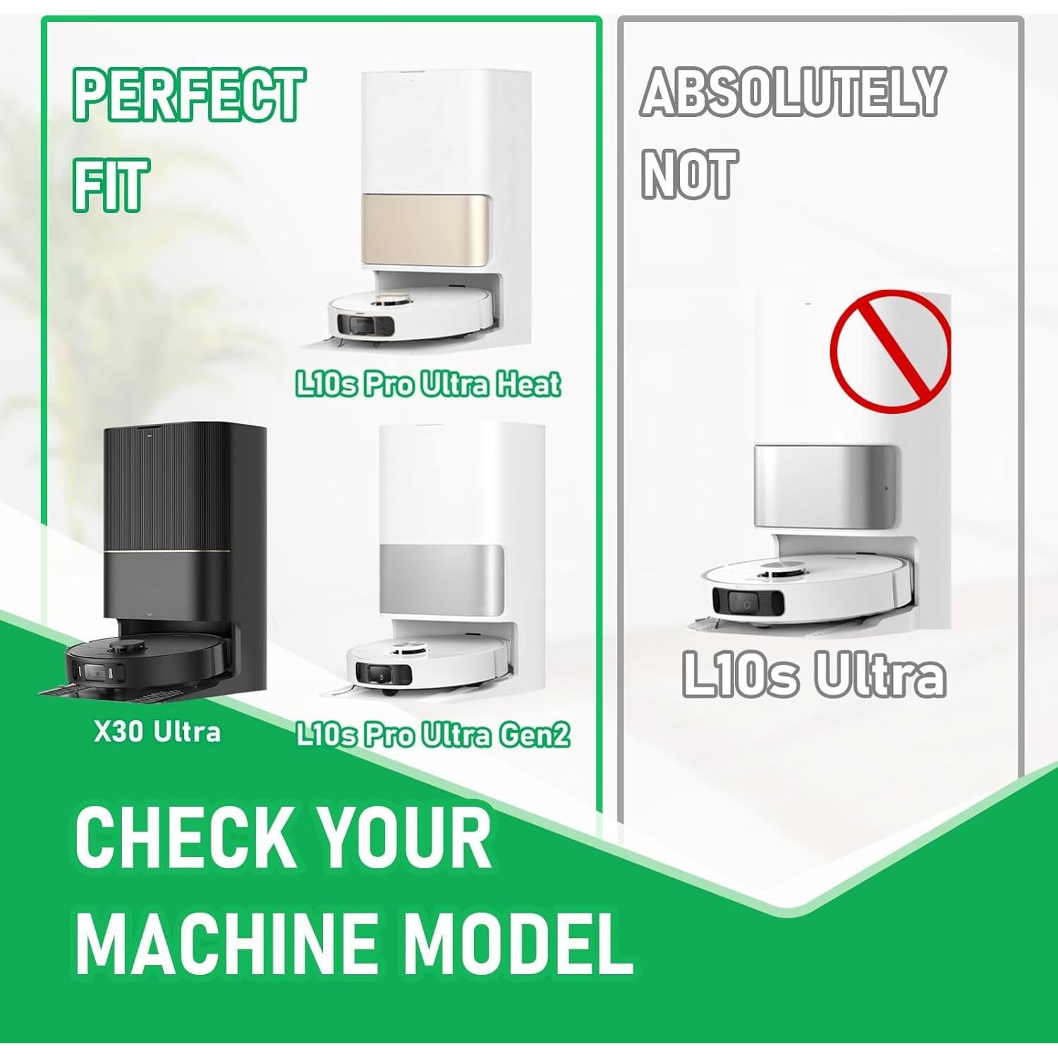 Kit de Repuestos Klypticfit para Aspiradora Dreame L10s Ultra