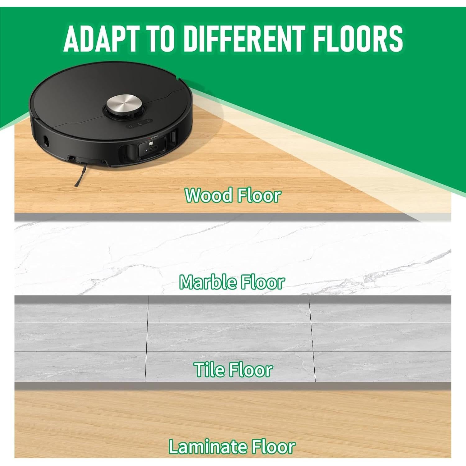 Paquete de 12 almohadillas de microfibra Klypticfit para aspiradora robot Dreame