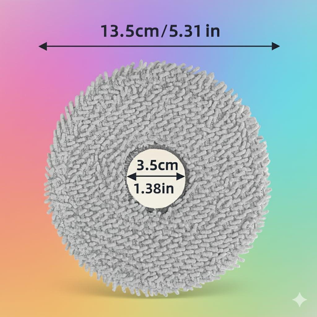 Paquete de 6 Almohadillas de Mopa VACKING para Aspiradoras