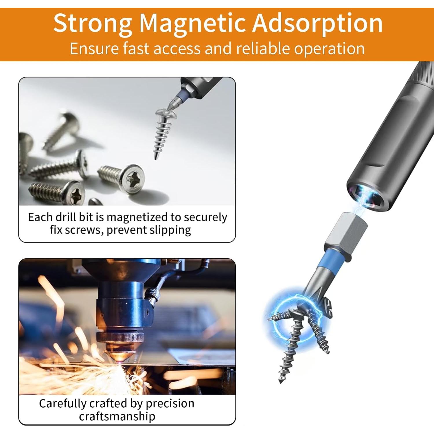 Juego de Destornilladores Magnéticos 24 en 1 JESRYTOUR