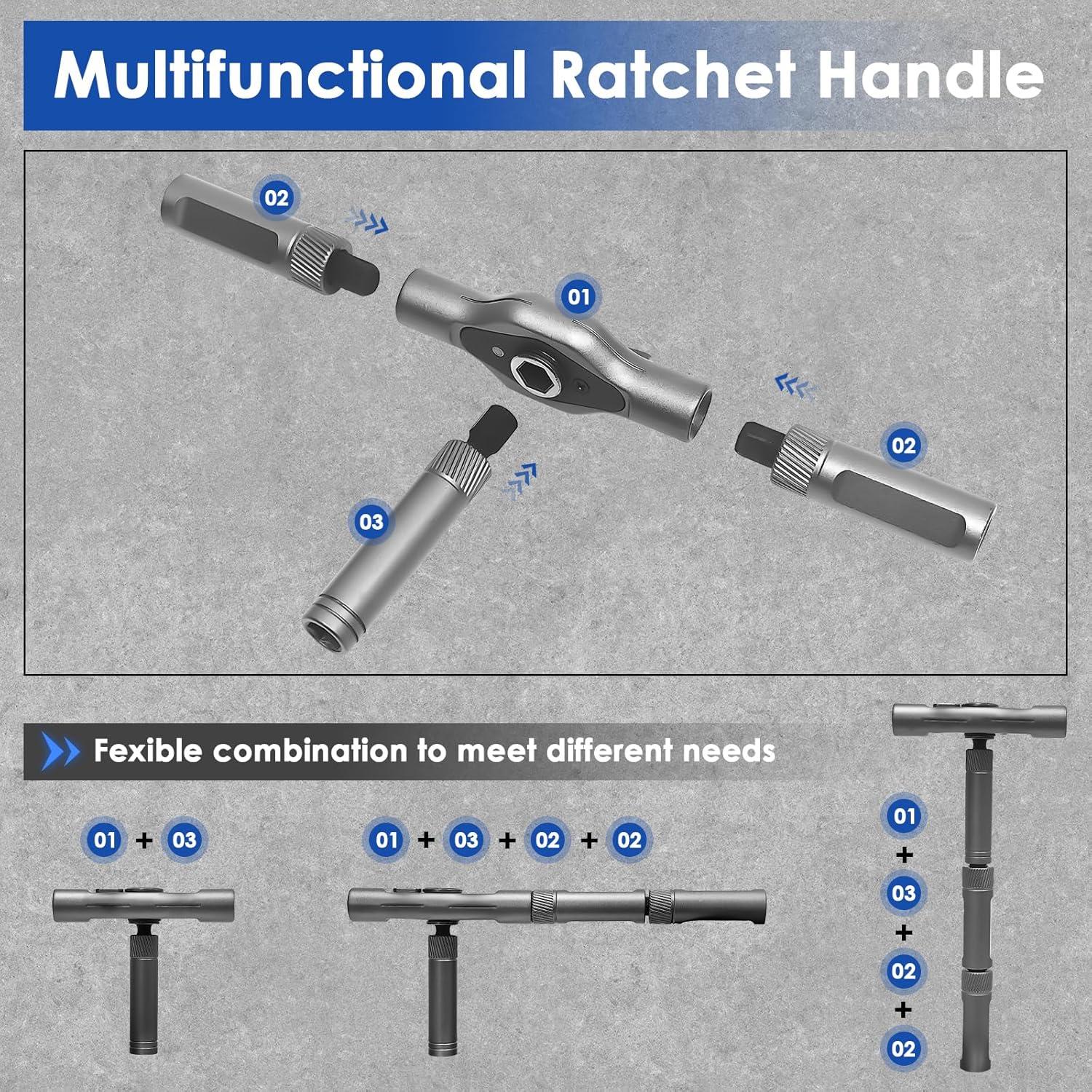 Juego de Destornilladores Magnéticos 24 en 1 SpaceInside