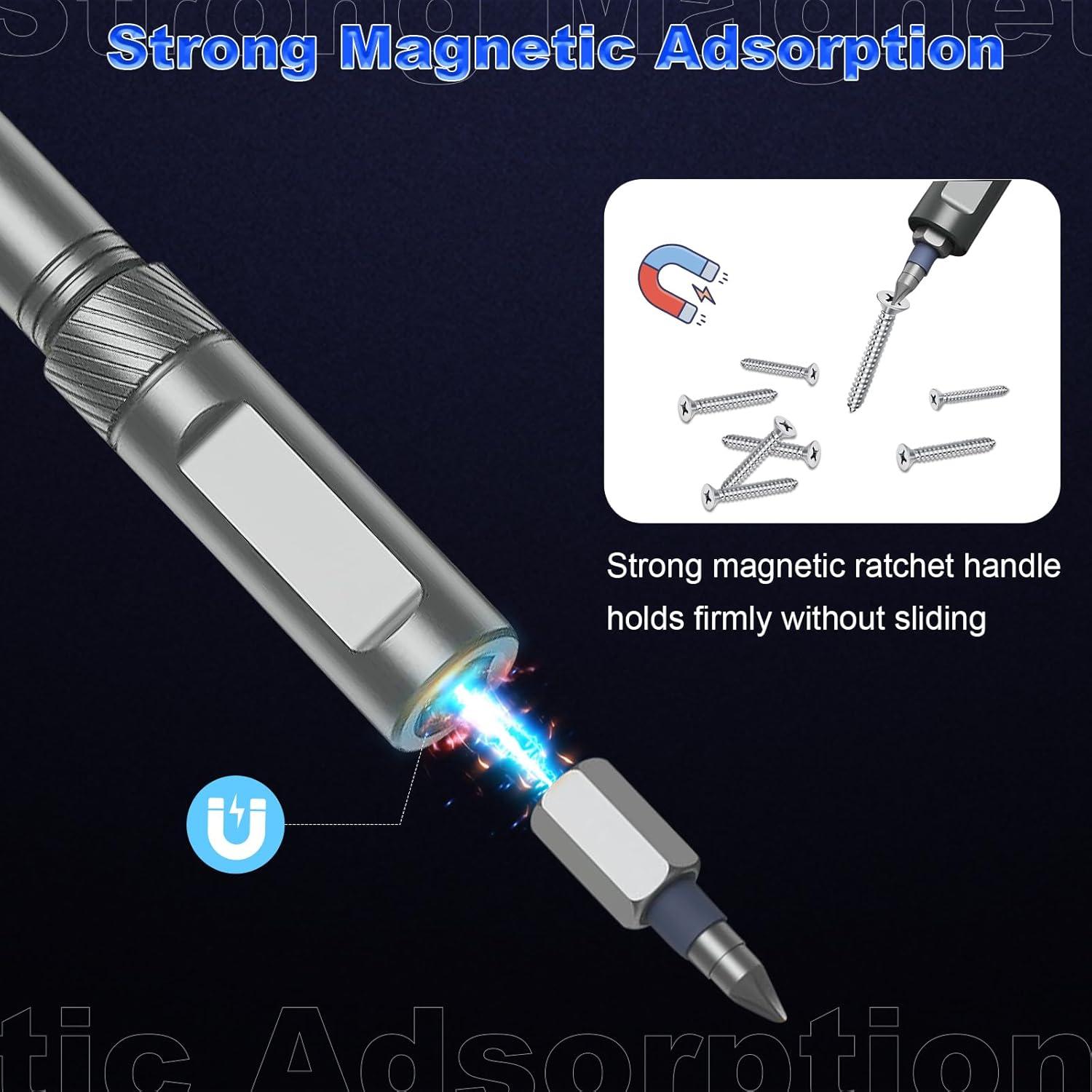 Juego de Destornilladores Magnéticos 34 en 1 LeCoirrax SD04B