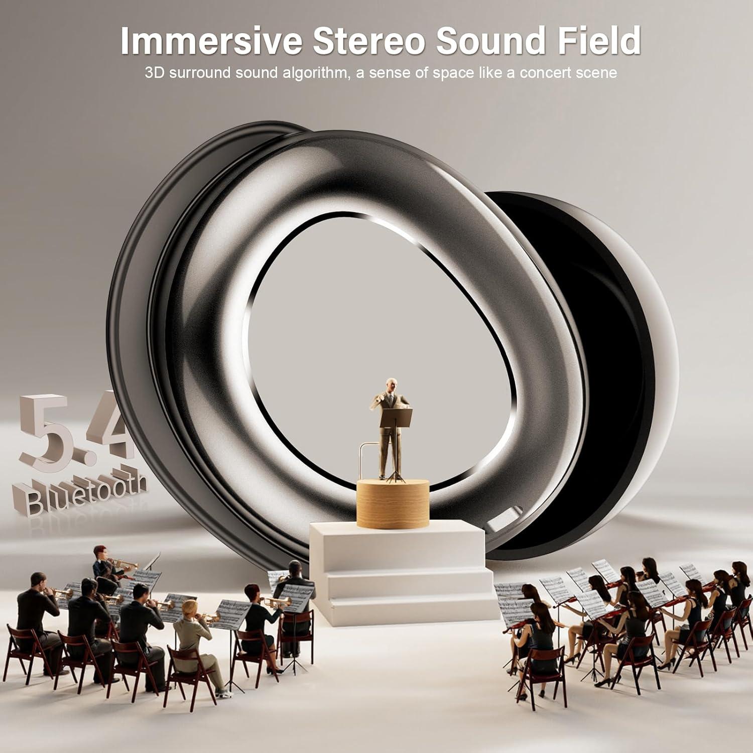 Auriculares para dormir ZYHKON SU9 Bluetooth 5.4 In-ear 48h