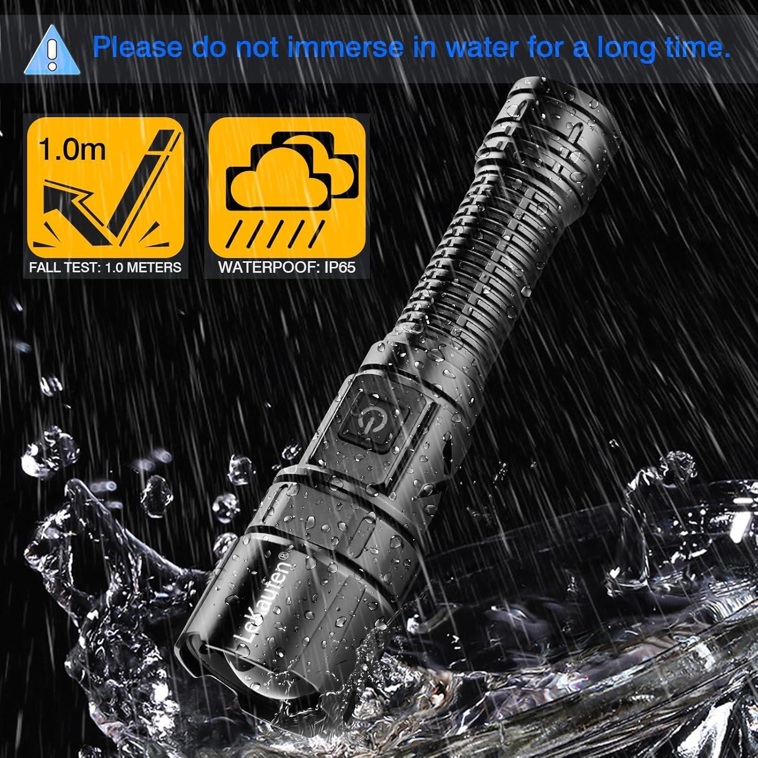 Linterna Táctica G XHP70 6000 Lúmenes Recargable Picatinny