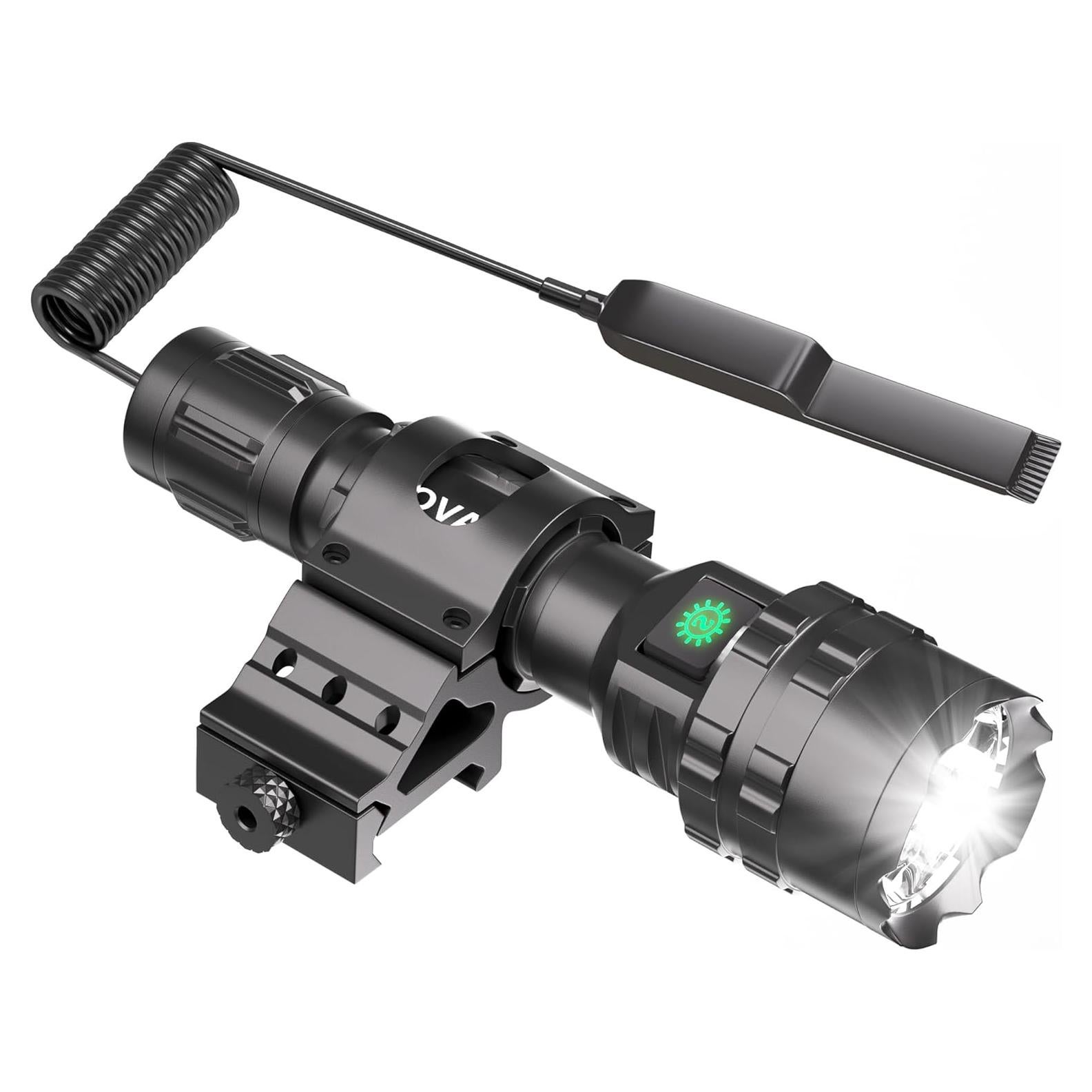 Linterna Táctica LED POVAST VC003S-2 3000 Lúmenes USB Recargable