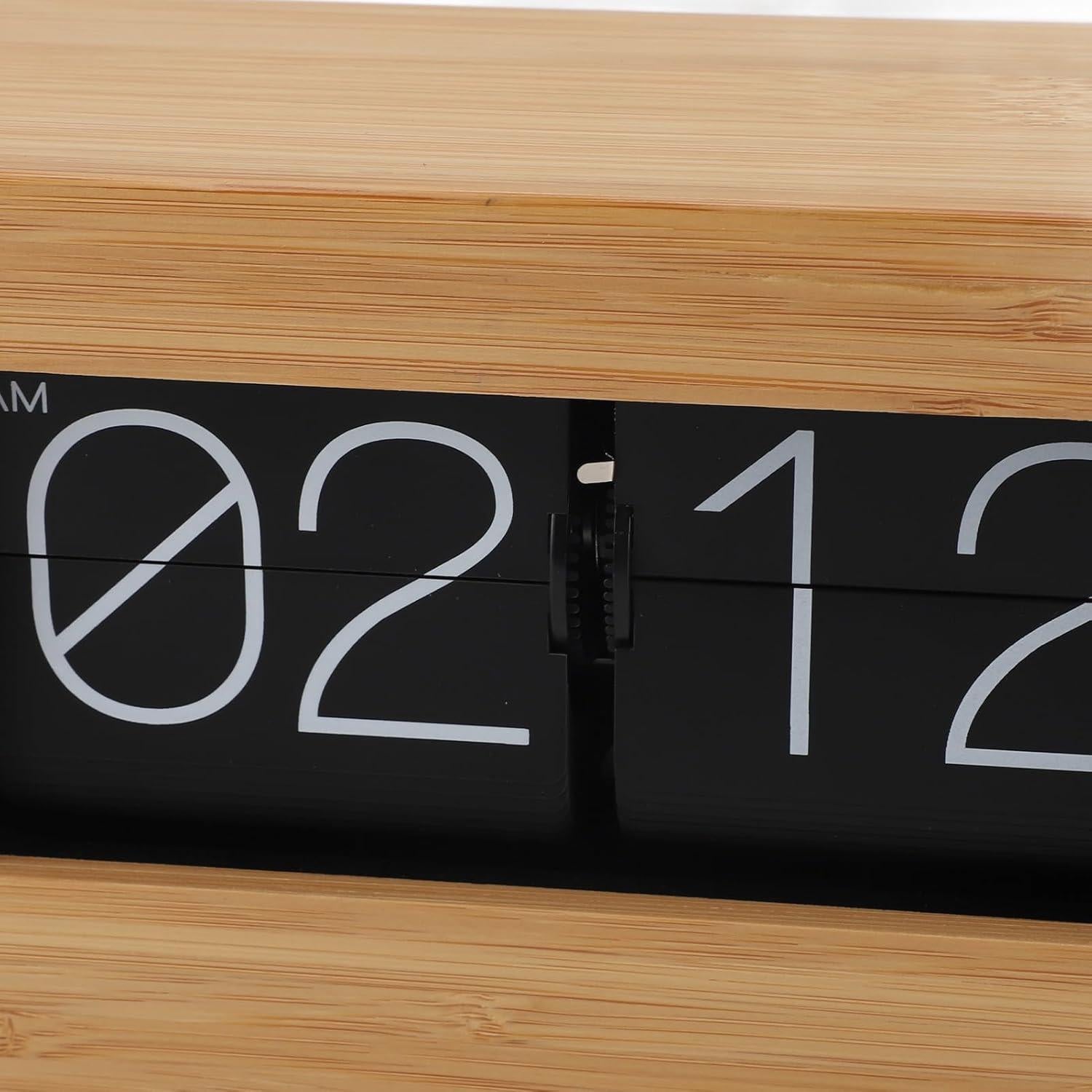 Reloj Digital Retro Plegable Cryfokt 21.4x12.7cm Beige