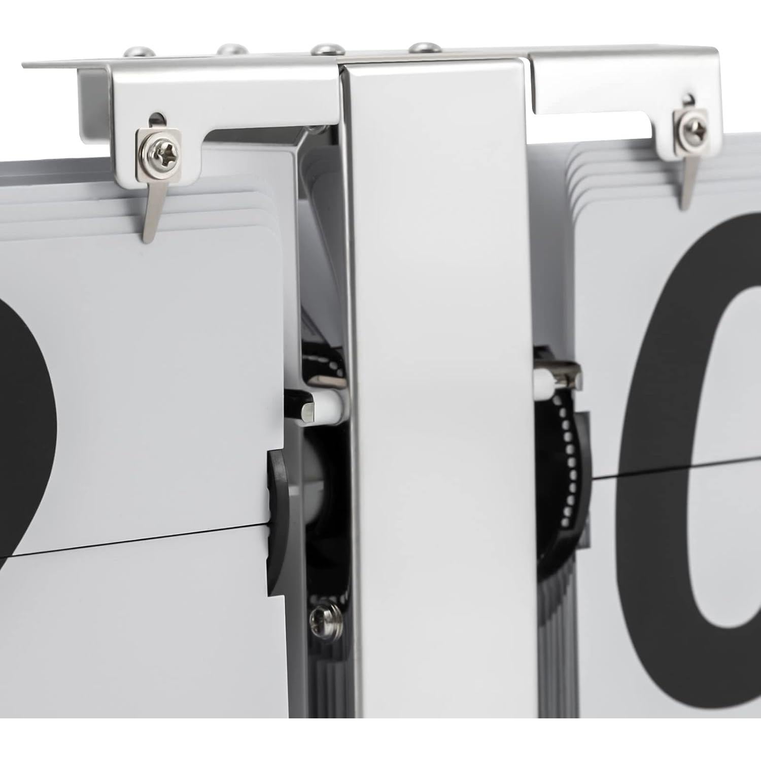 Reloj de Mesa Digital Retro TFCFL Blanco, Pantalla Grande