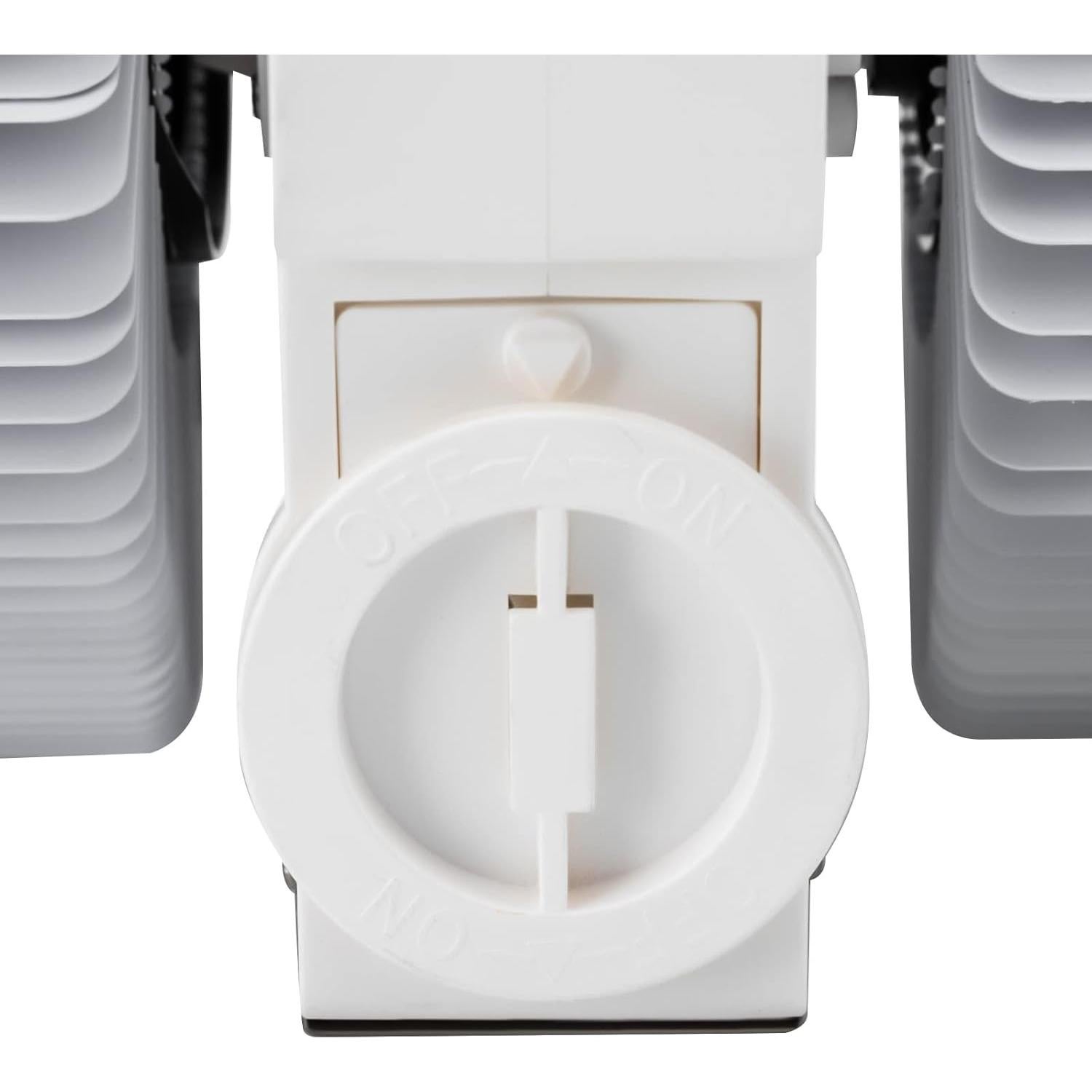 Reloj de Mesa Digital Retro TFCFL Blanco, Pantalla Grande