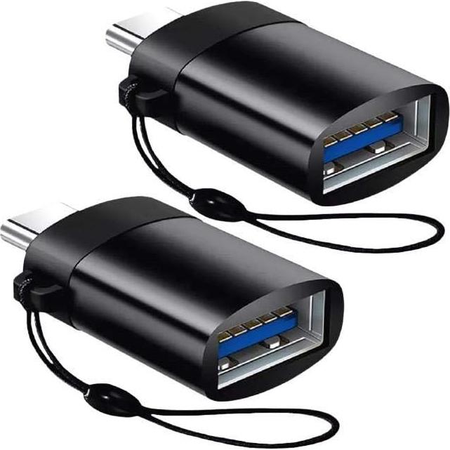 Cable USB-C a A BoxWave PortChanger 2-Pack para Divoom Pixoo-64