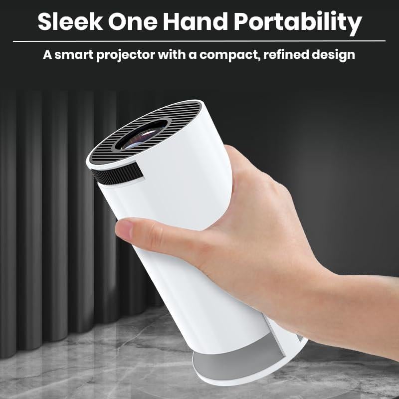 Proyector Mini HY300 Pro 720P HD Soporta 4K WiFi Bluetooth