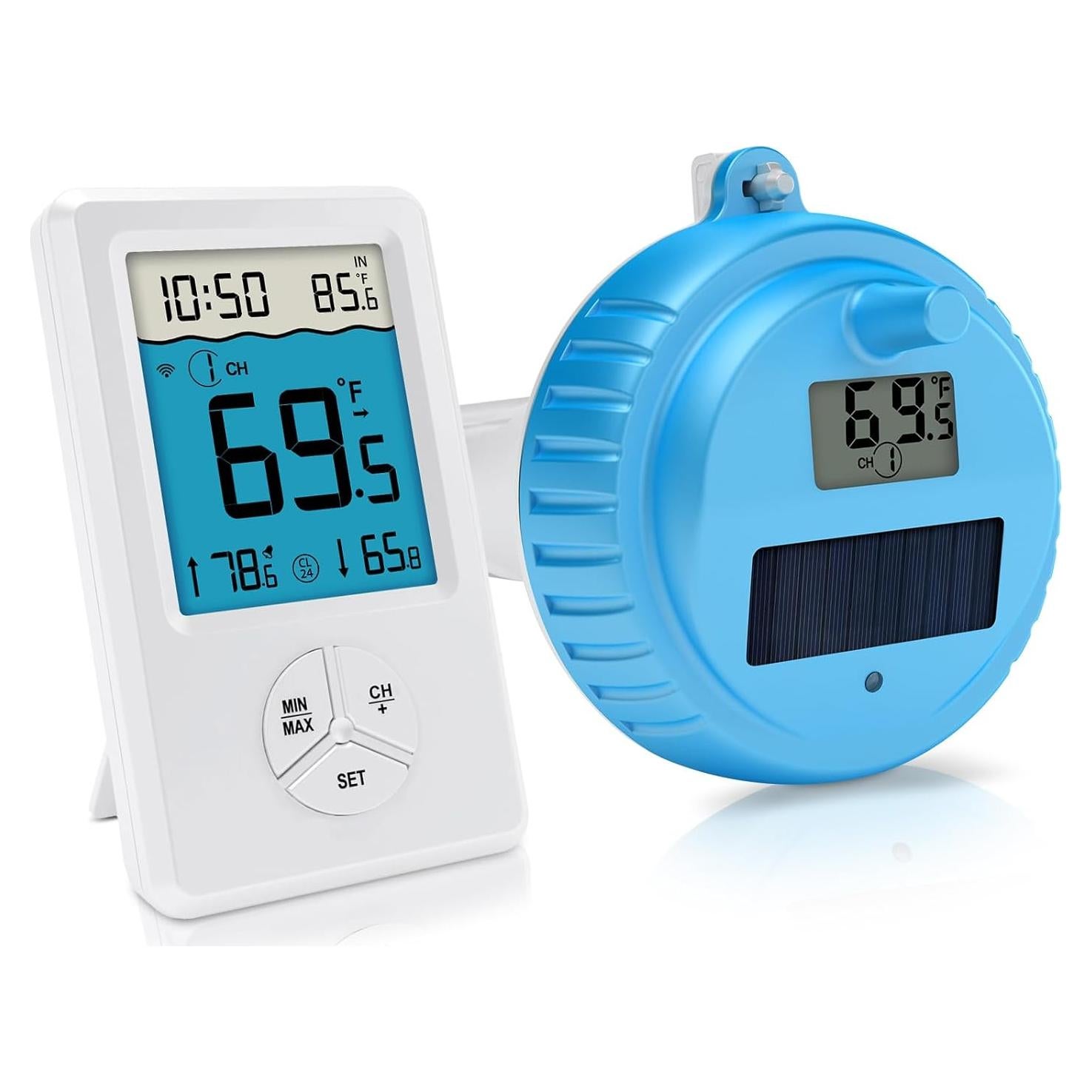 Termómetro Flotante Digital Urageuxy WS083T para Piscina