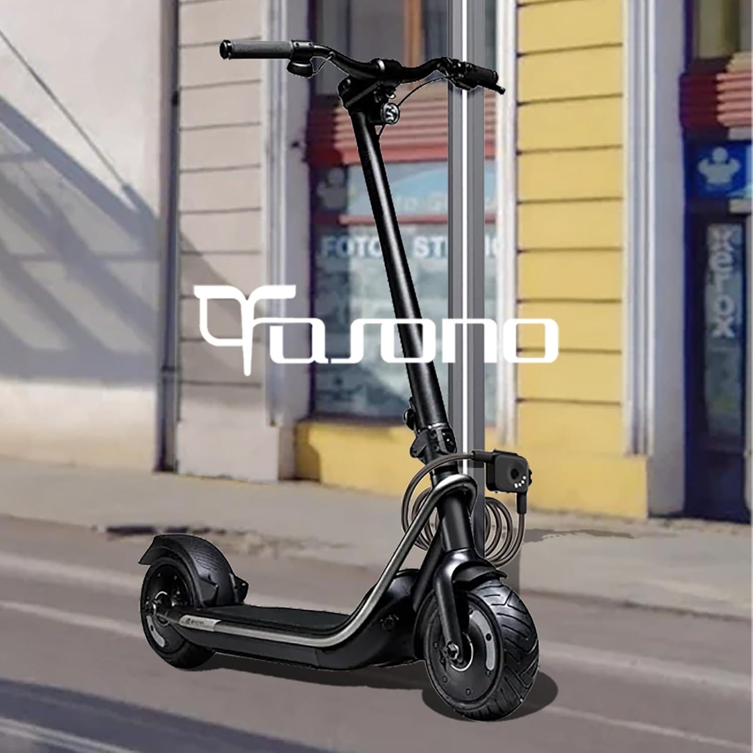 Candado de Bicicleta Biométrico OFASONO BFP0024 Antirrobo 1.5m