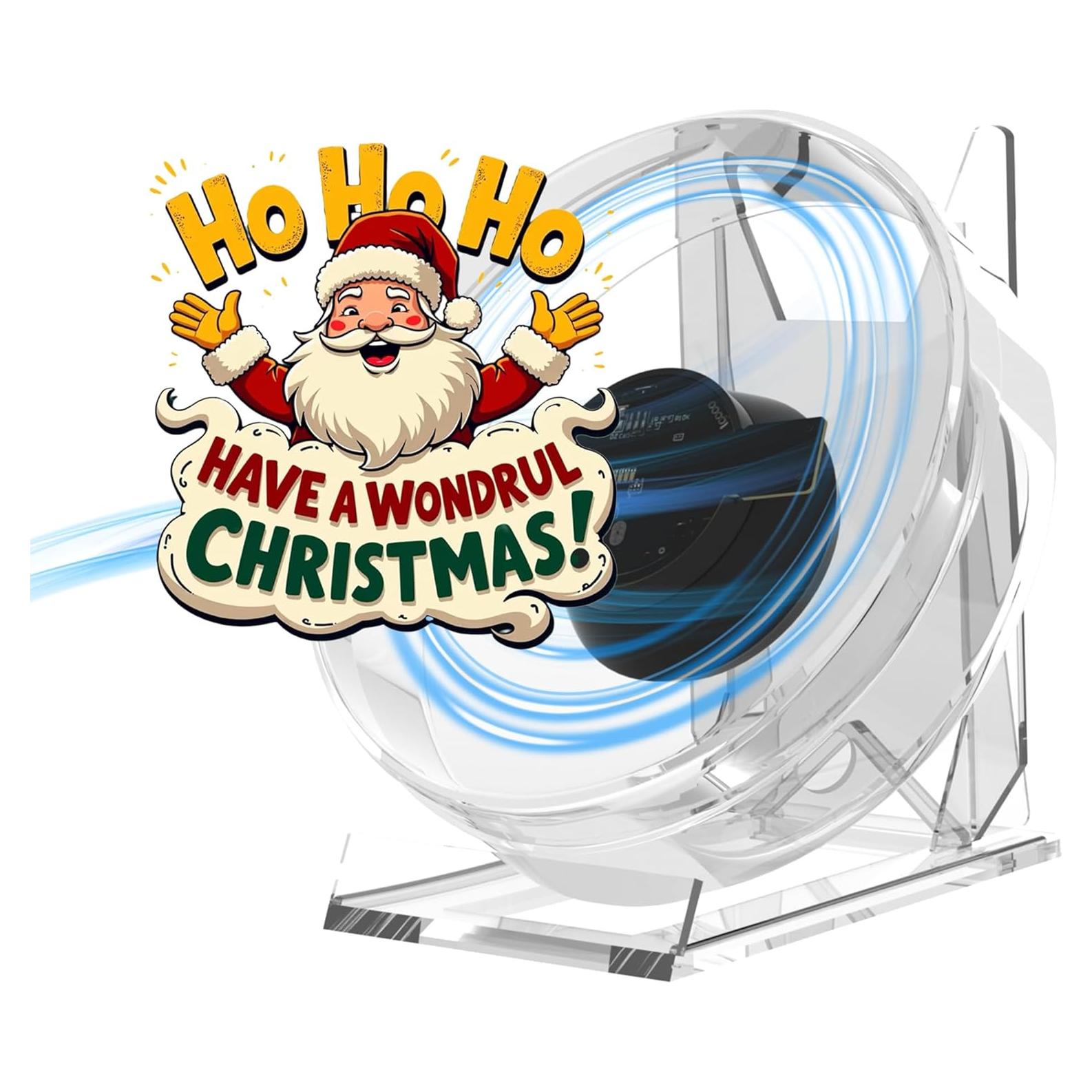 Ventilador Holográfico 3D HAVIsikr 4.7" Portátil con Control Remoto