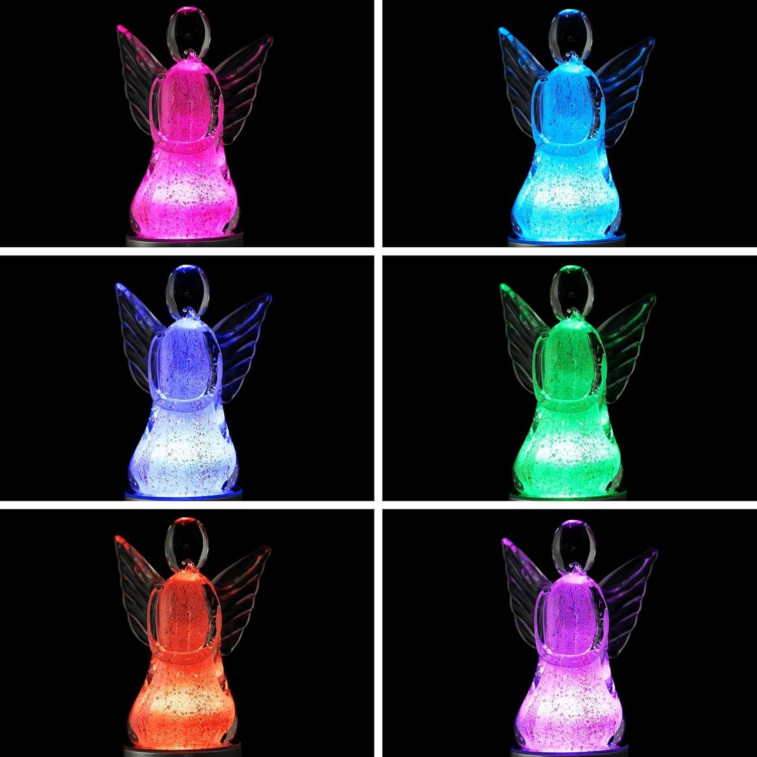 Base de exhibición LED rotativa EUSTUMA 10x3.81cm Multicolor