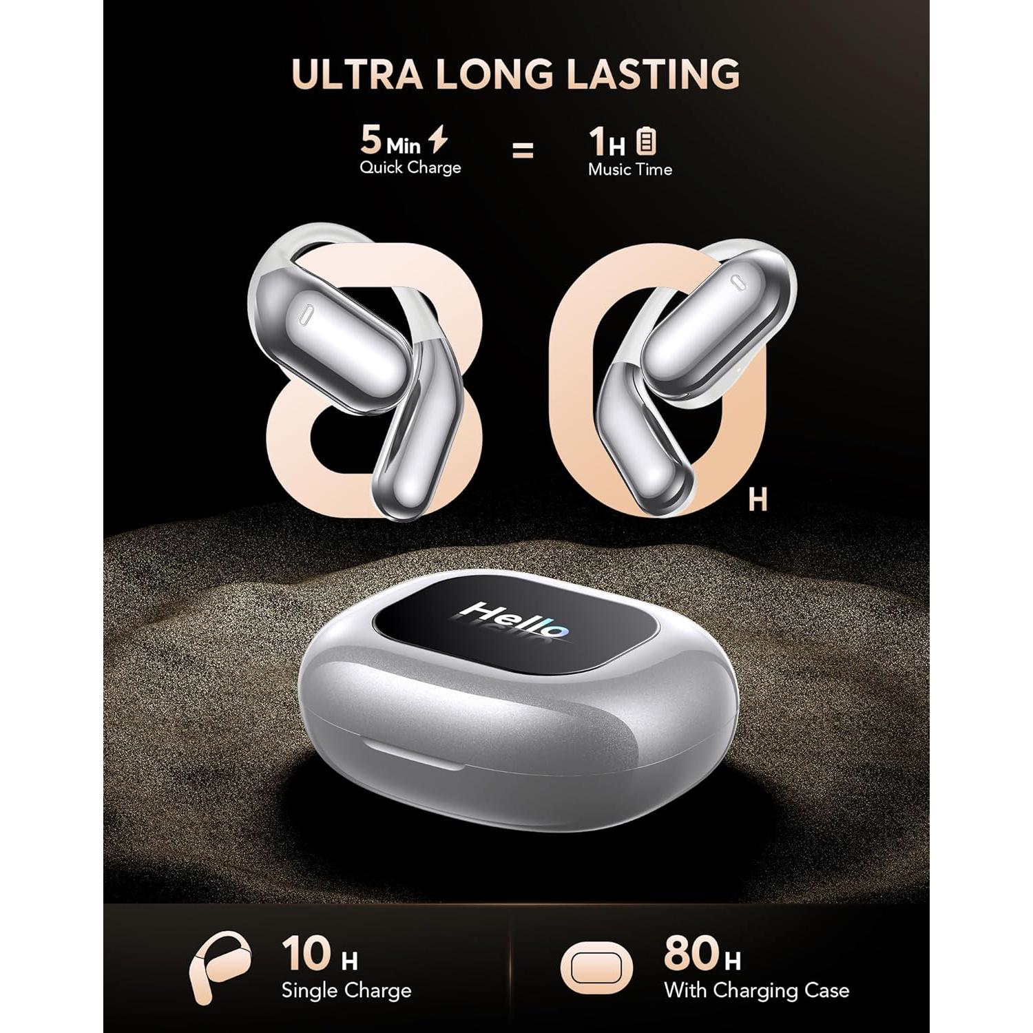 Auriculares Traductores AI EUQQ YYK-Q16 PRO Bluetooth 5.4