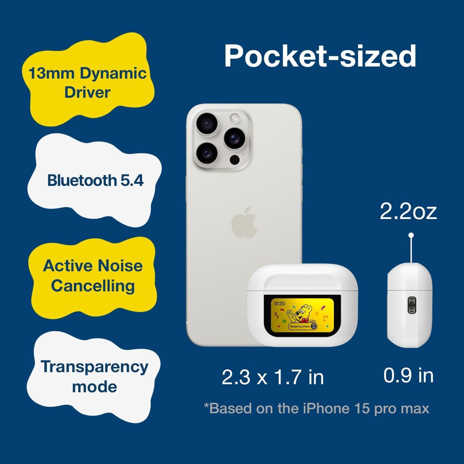 Auriculares Inalámbricos DCHK Haribo HBT-03 Bluetooth 5.4