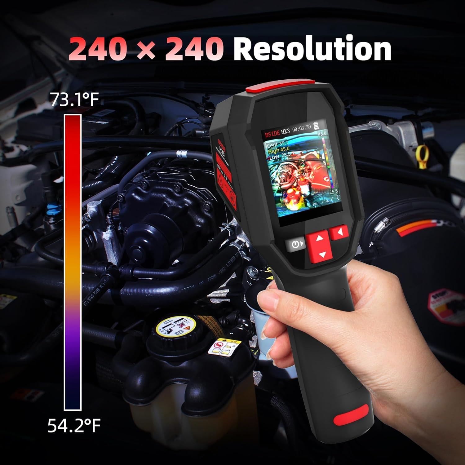 Cámara Termográfica BSIDE HX3 240x240 Infrarroja Portátil