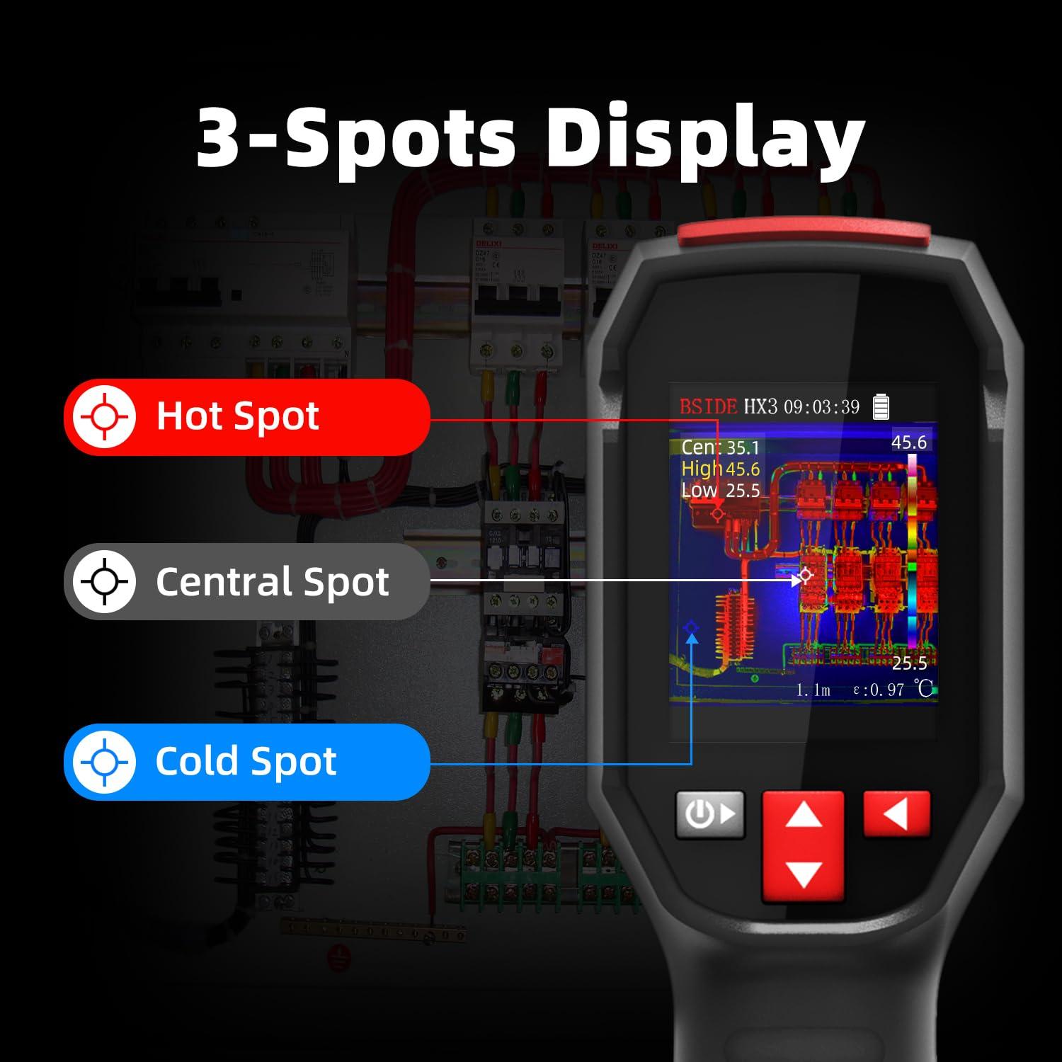 Cámara Termográfica BSIDE HX3 240x240 Infrarroja Portátil
