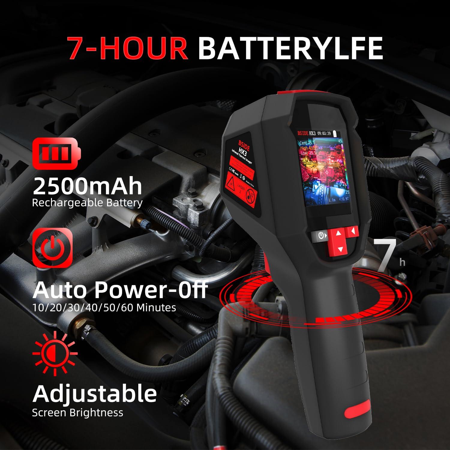 Cámara Termográfica BSIDE HX3 240x240 Infrarroja Portátil