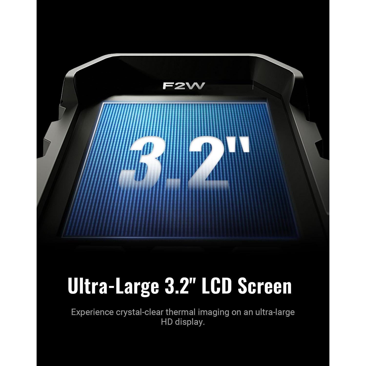 Cámara Térmica HSFTOOLS F2W 256x192 IR, 640x480, -20°C a 550°C