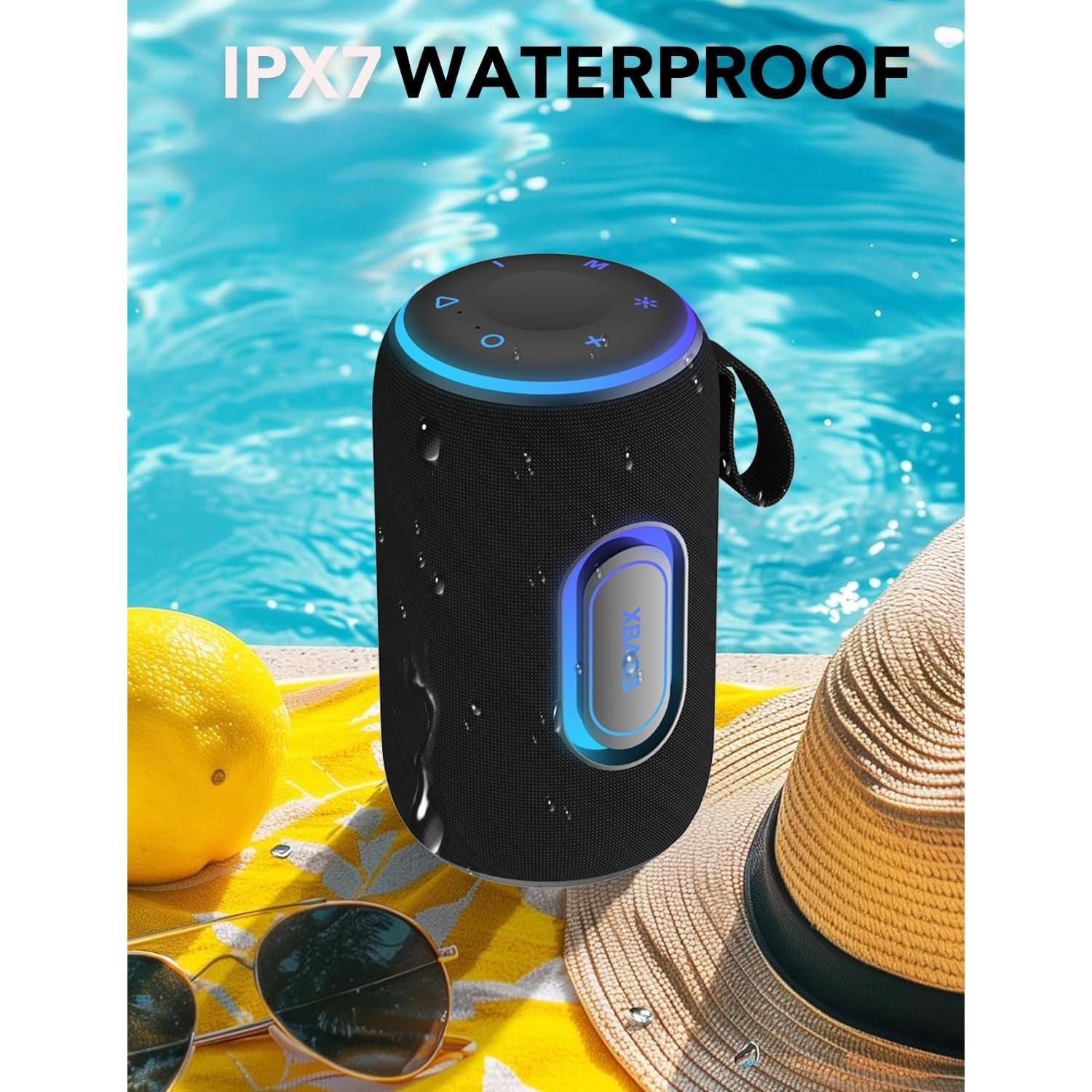 Altavoz Bluetooth Portátil Taopodo S7 30W Impermeable IPX7