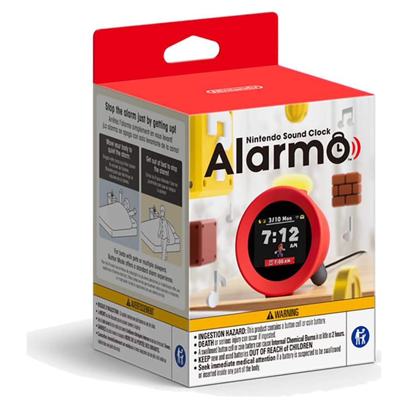 Reloj Despertador Interactivo Nintendo Alarmo - 35 Escenas