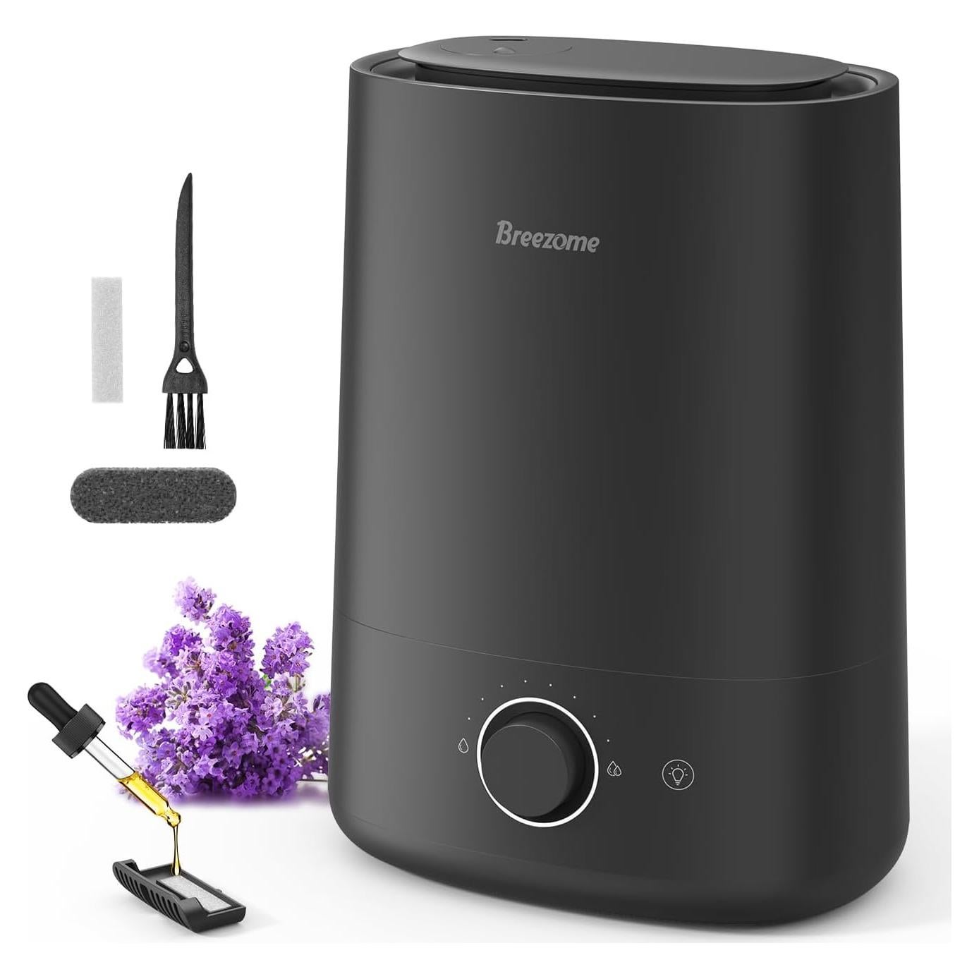 Humidificador Ultrasonico BREEZOME 5L para Dormitorio 50H