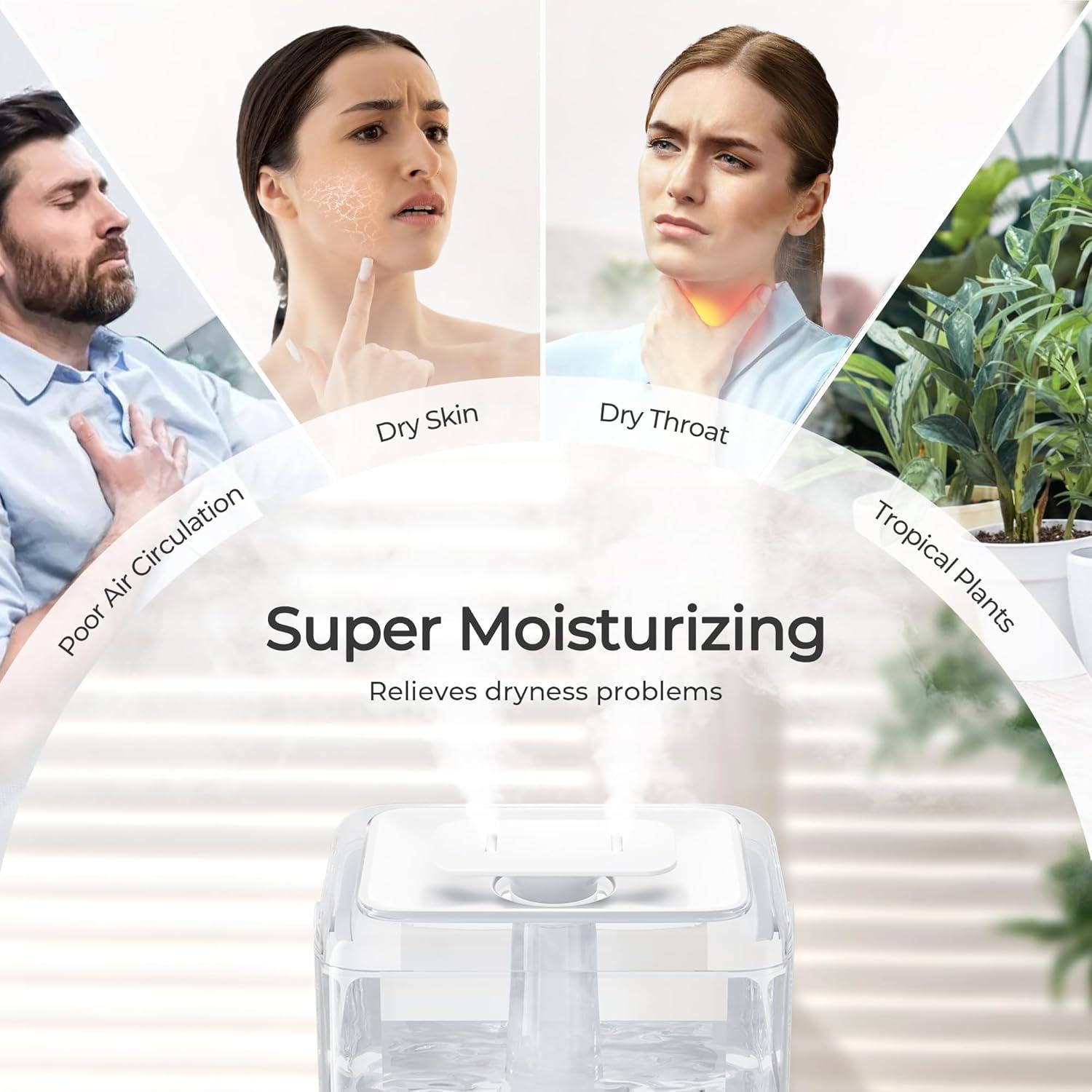 Humidificador de Niebla Fría CHIVALZ 6L Silencioso 26dB