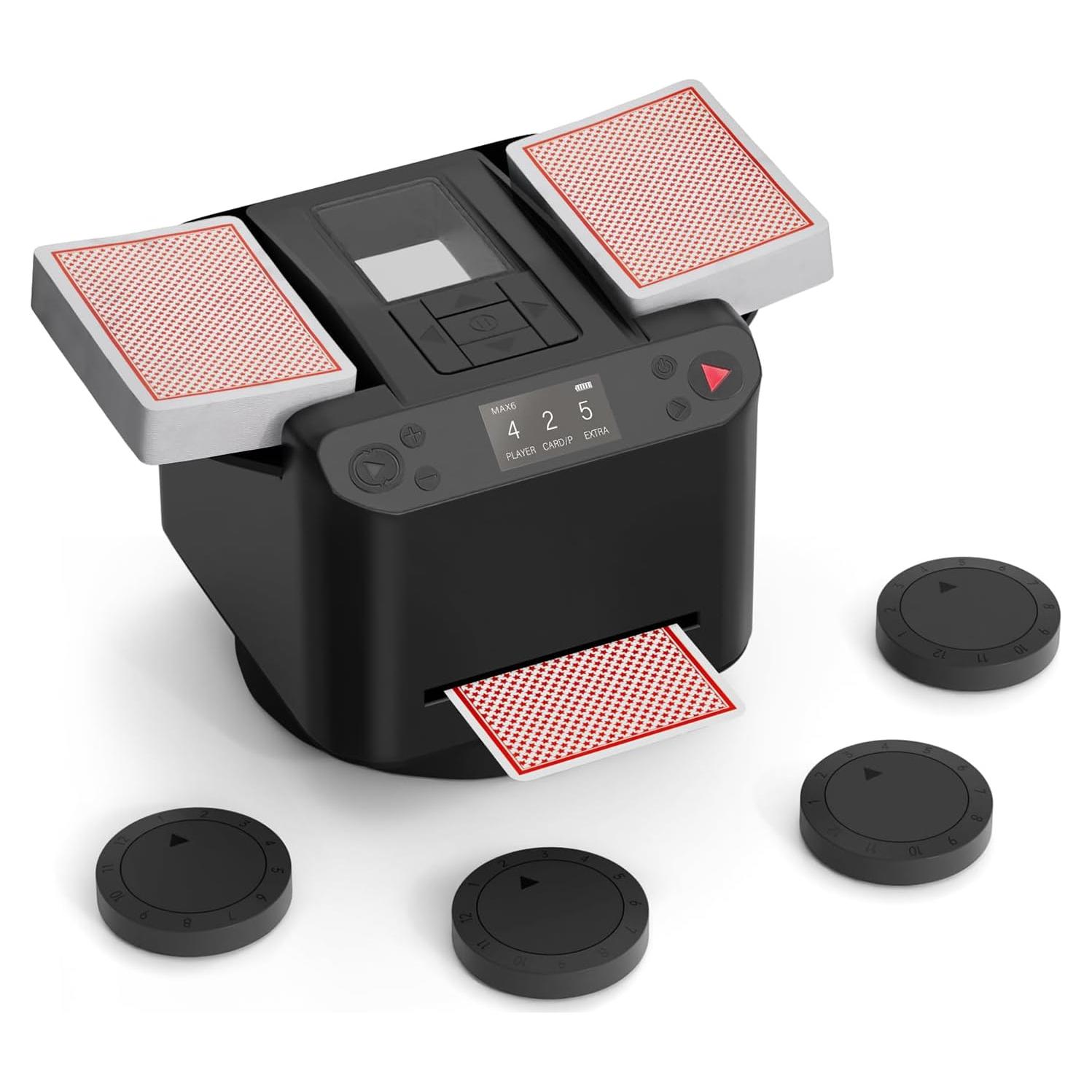 Máquina Mezcladora y Repartidora Automática MagicDealer 2-en-1