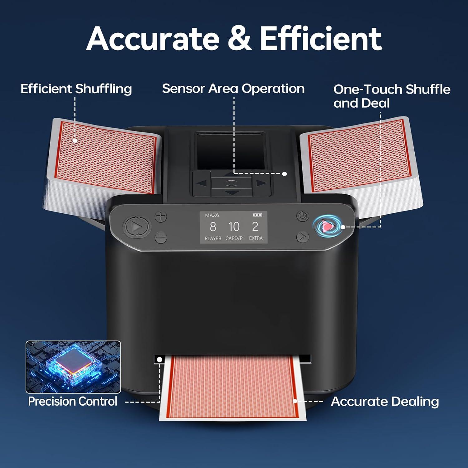 Máquina Mezcladora y Repartidora Automática MagicDealer 2-en-1